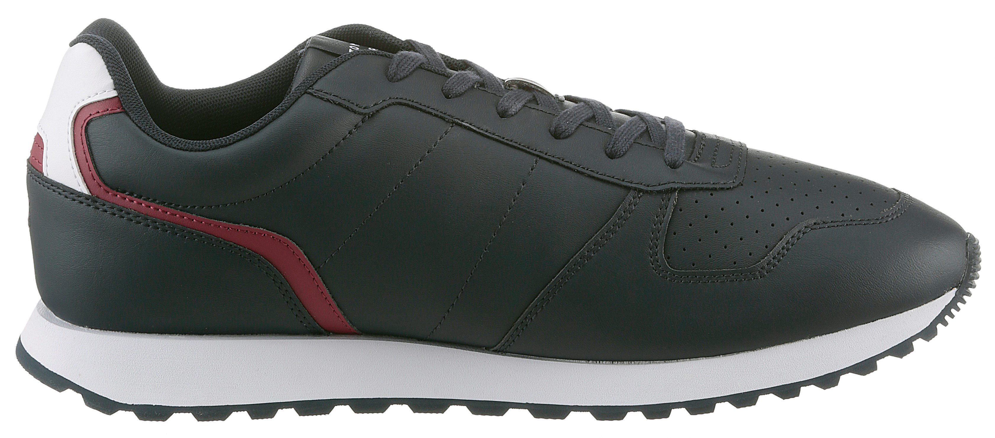 Tommy Hilfiger Sneakers NEW RUNNER EVA MIX LTH FLAG , vrijetijdsschoen, lage schoen, veterschoen met logo-opdruk