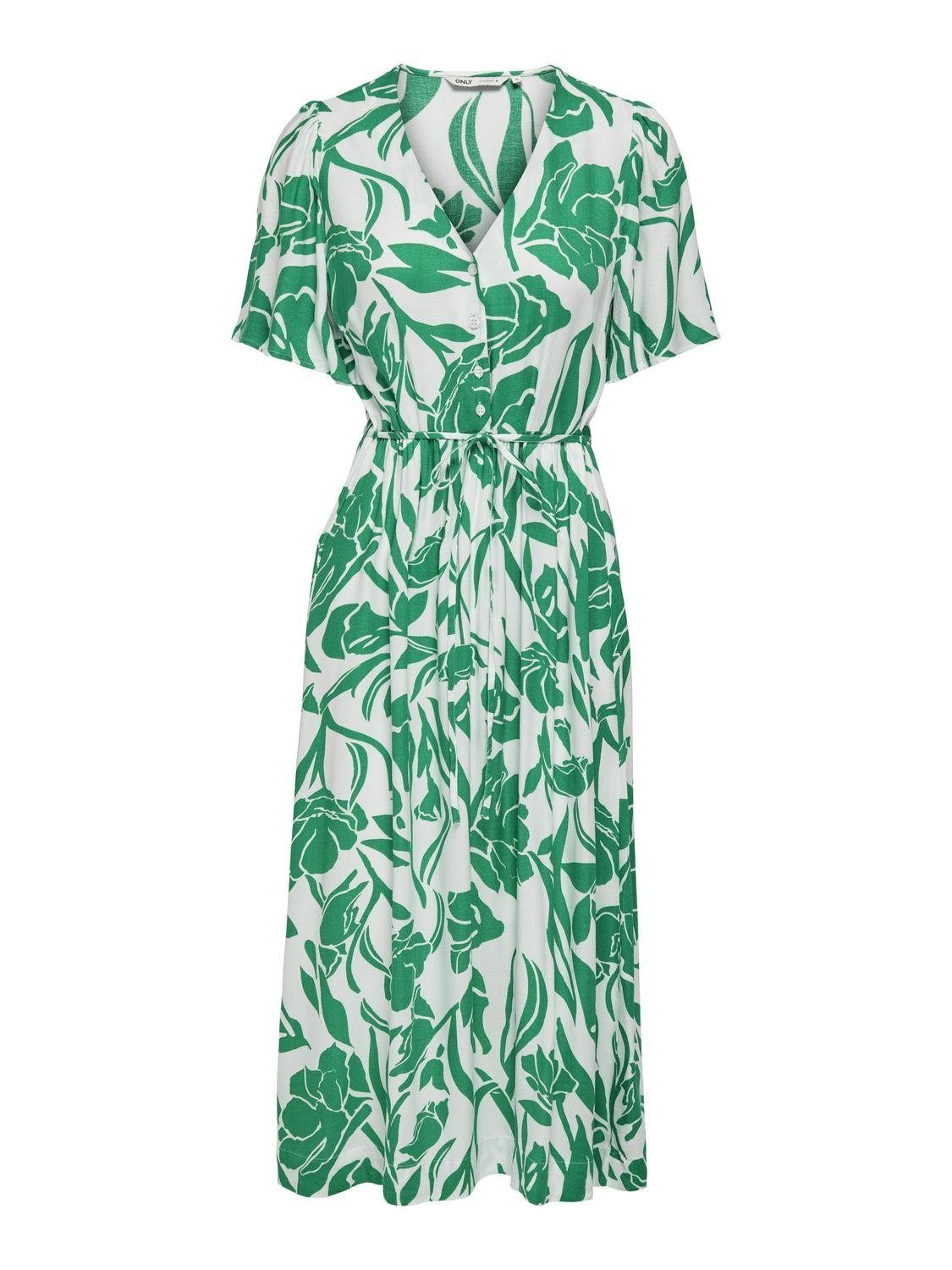 Only Zomerjurk ONLHALIA S S MIDI DRESS WVN NOOS