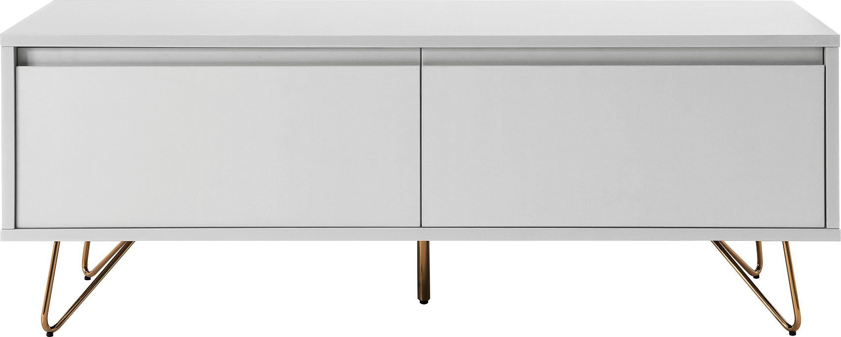 SalesFever Tv-meubel Commode met kleppendempers, hairpin benen