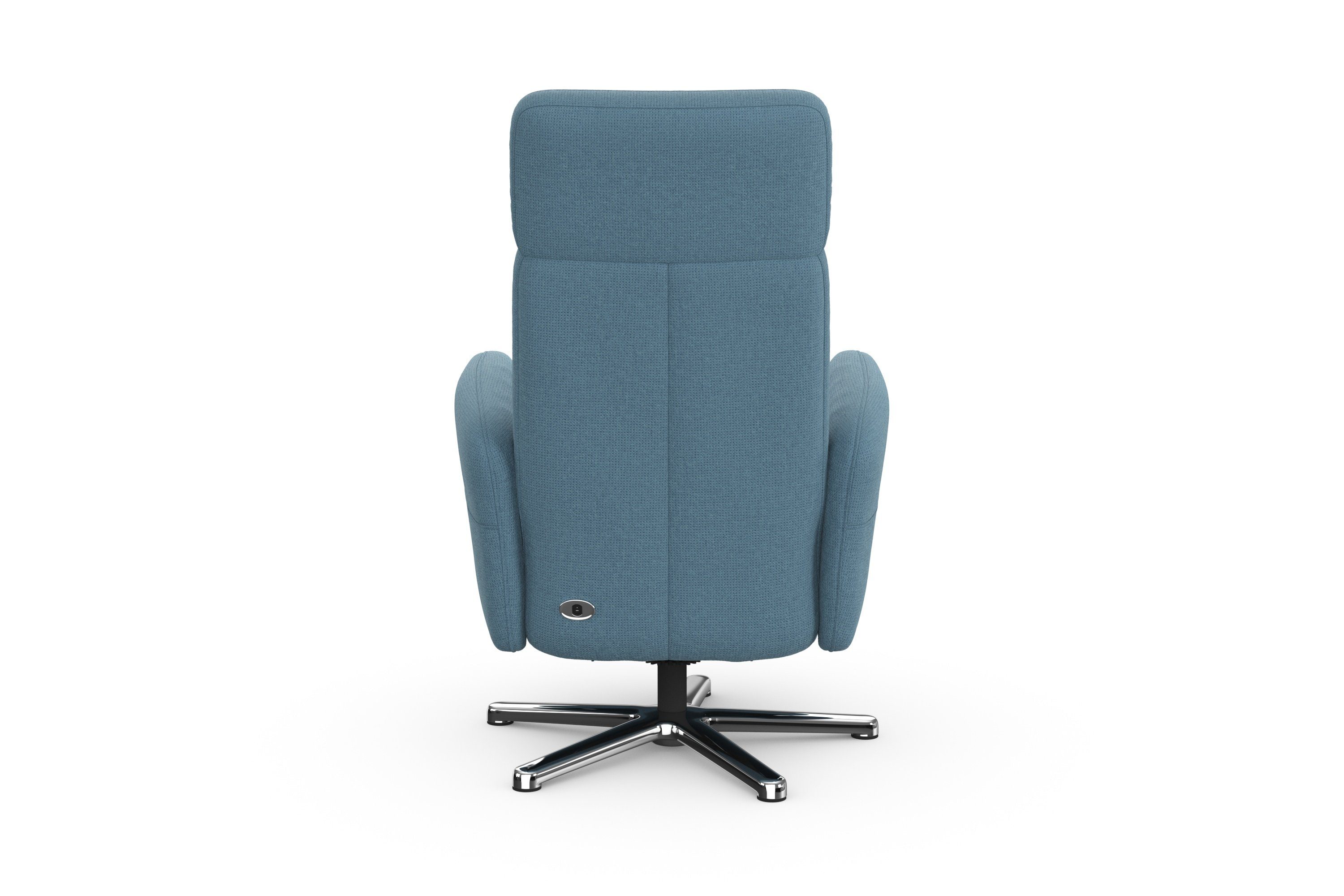 sit&more Relaxfauteuil Grenoble, incl. hoofdsteunverstelling en bekabelde afstandsbediening