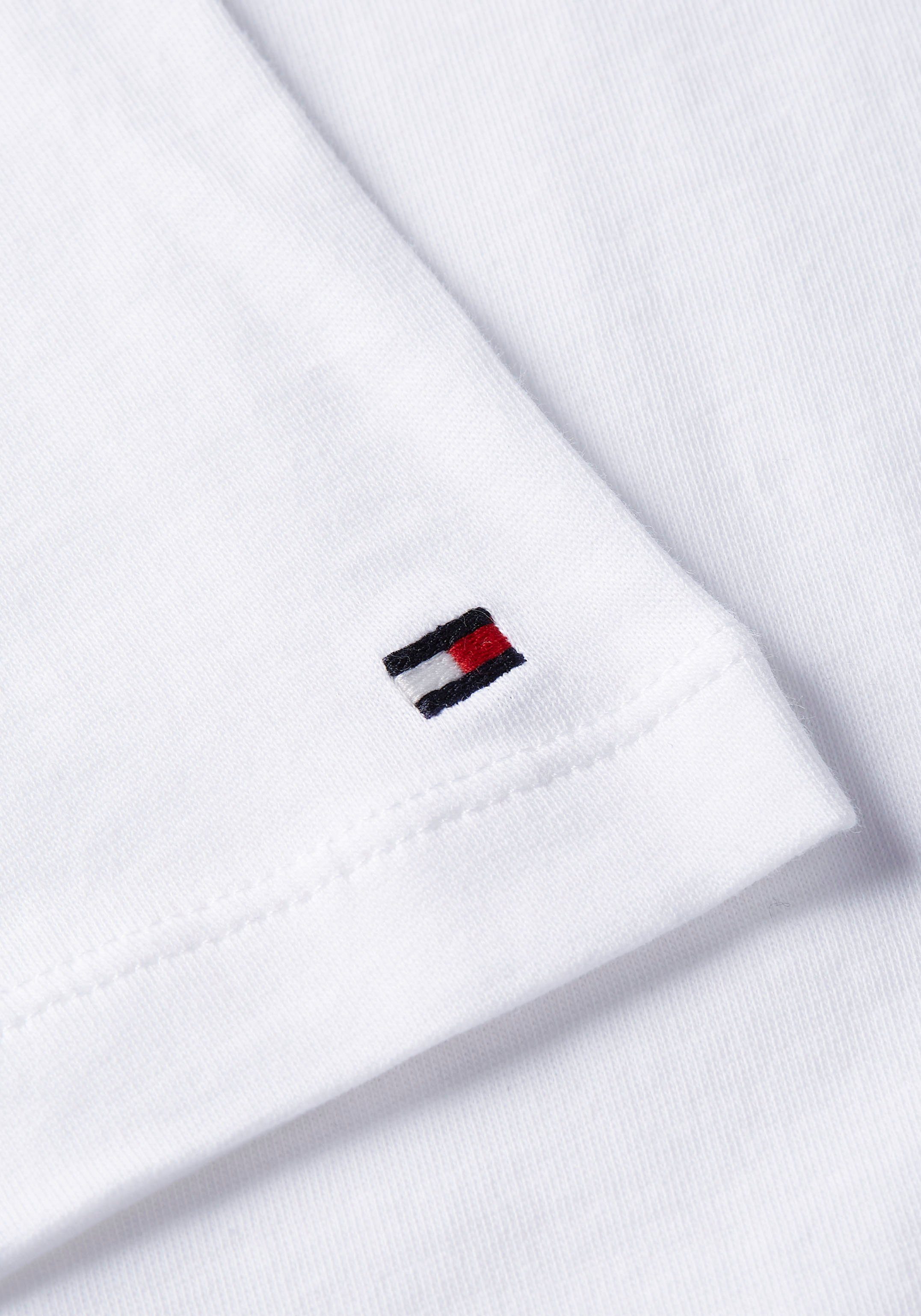 Tommy Hilfiger T-shirt REG CORP LOGO C-NK met logo en borduursel