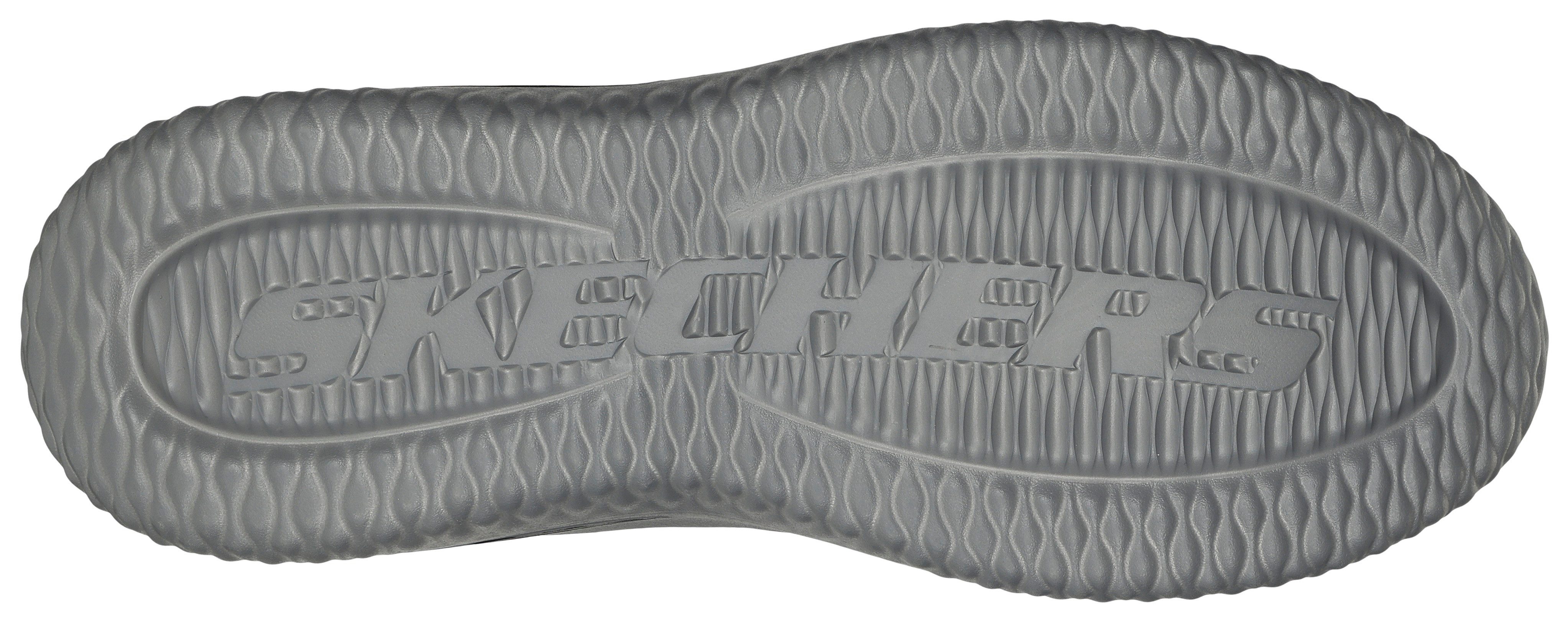 Skechers Slip-on sneakers DELSON 3.0-CICADA slipper, vrijetijdsschoen met elastiek om in te stappen