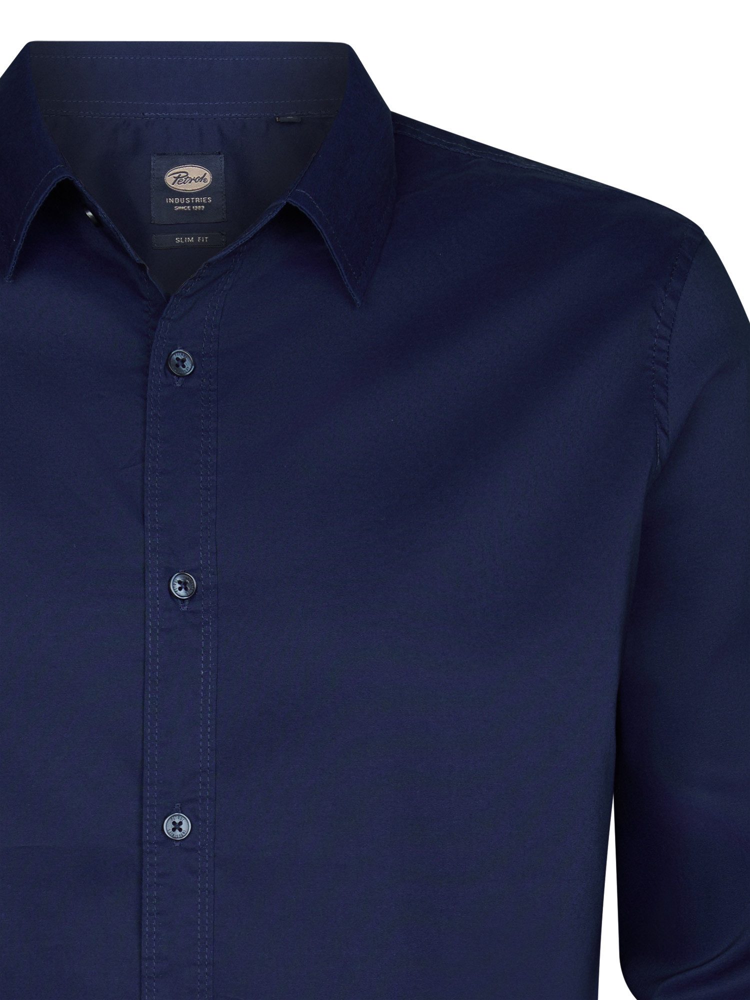 Petrol Industries Shirt met lange mouwen met button-downkraag