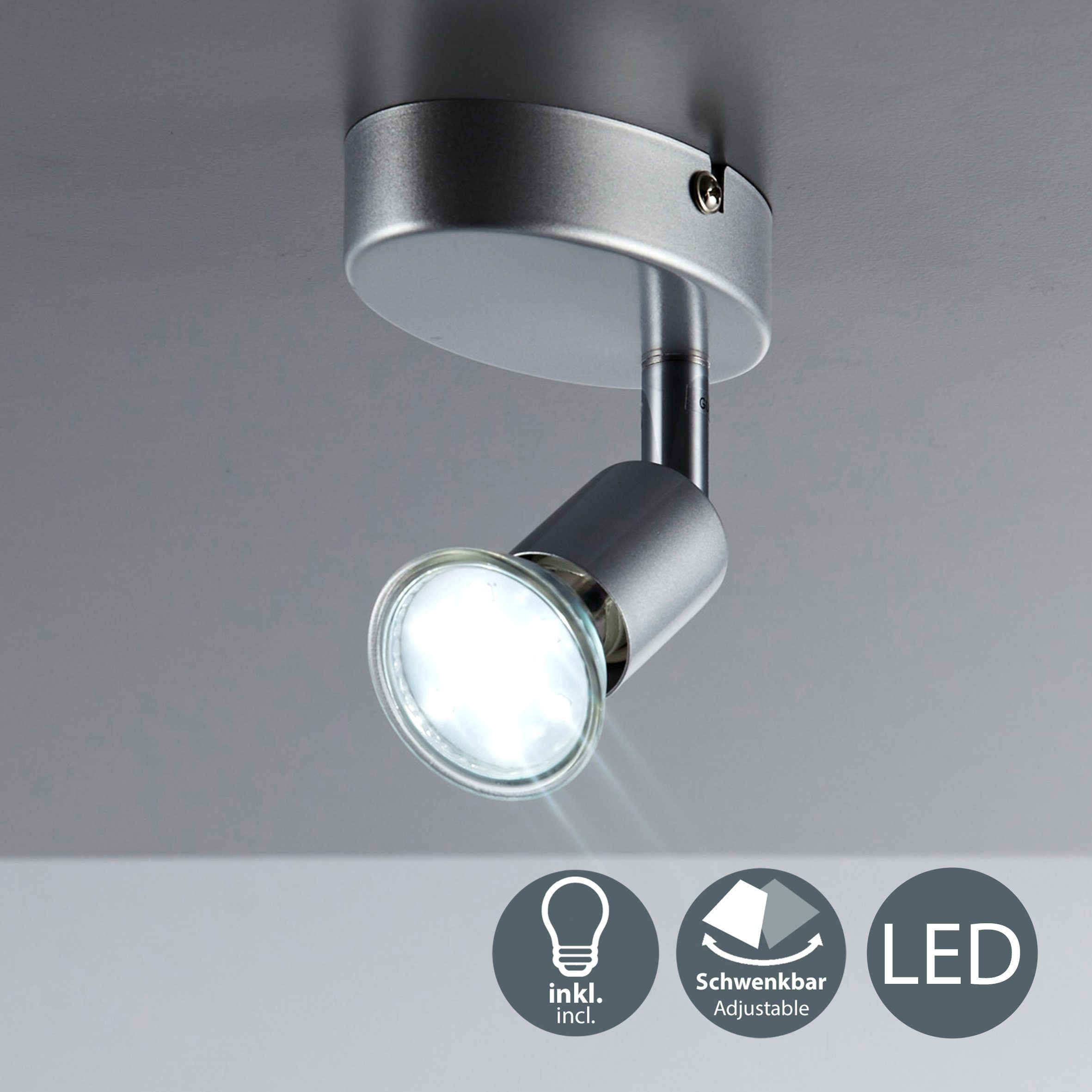 B.K.Licht Led-plafondlamp