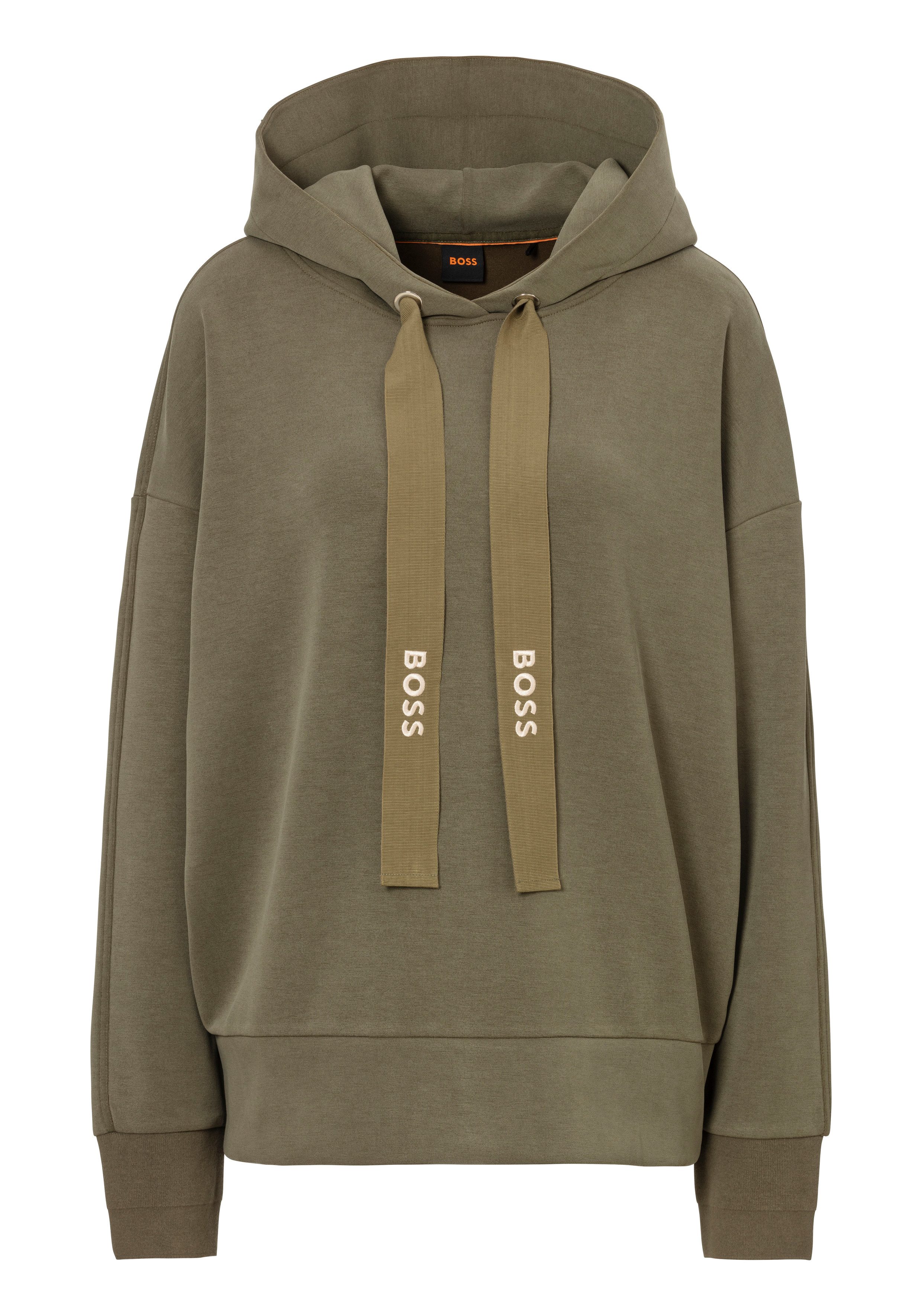 Boss Orange Hoodie met extra brede schouders model 'Efelpa'