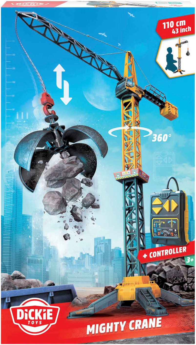 Dickie Toys Radiografisch bestuurbare kraan Mighty Crane