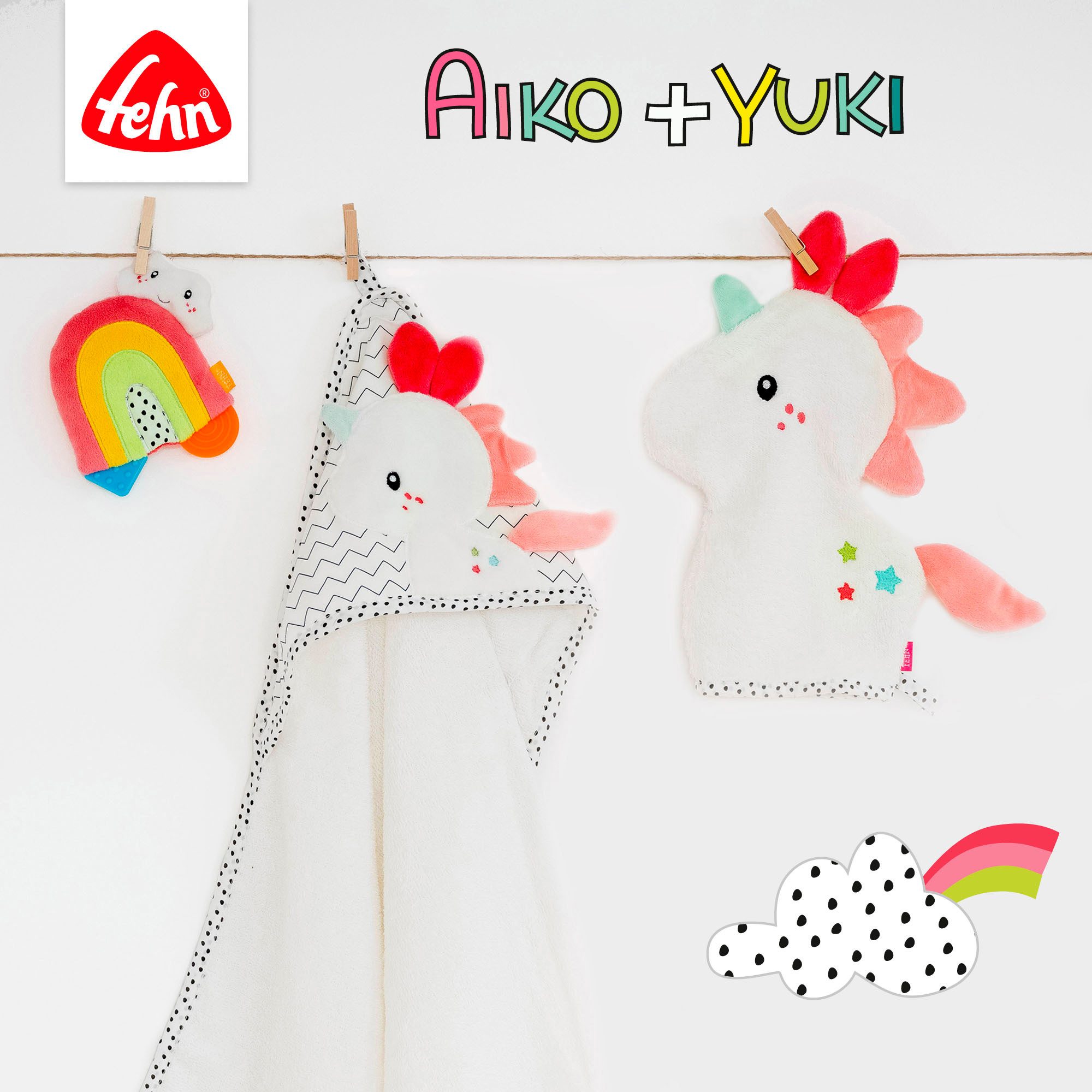 Fehn Speelboog Aiko & Yuki, 3-D-activiteit deken