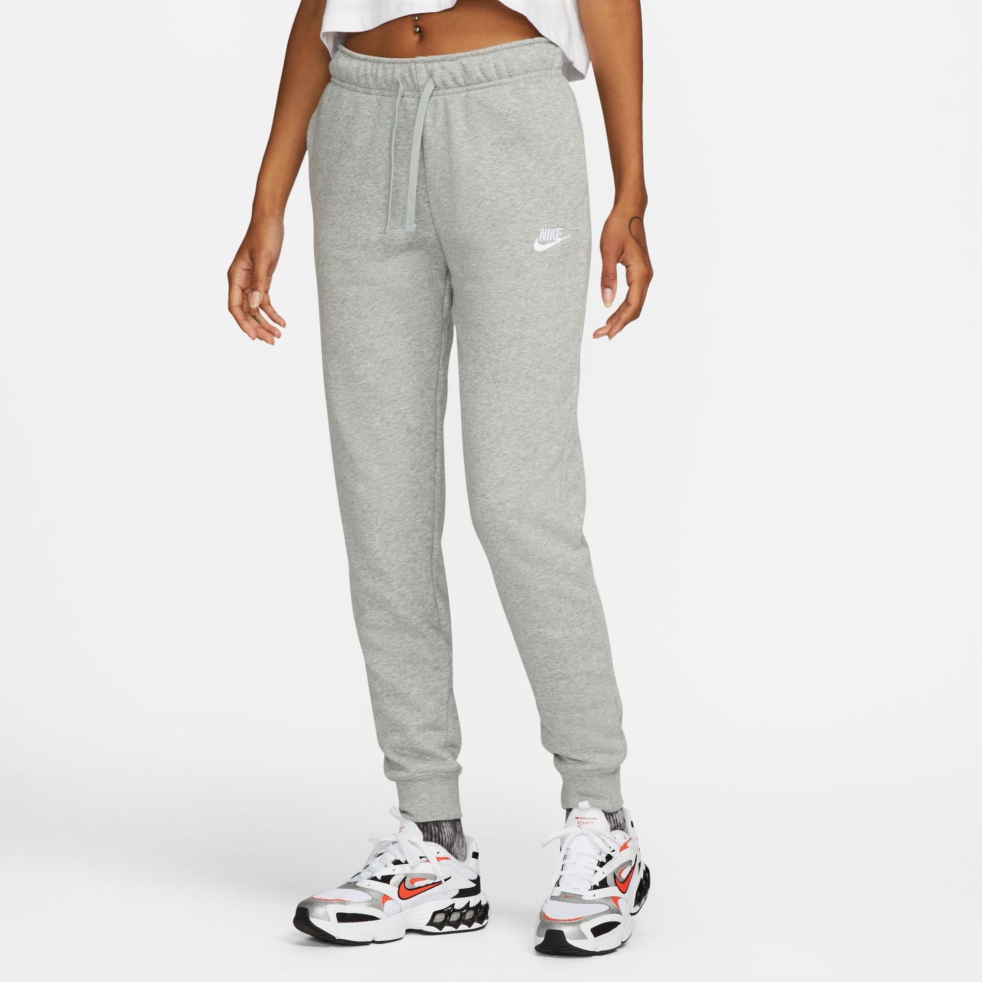 Nike Sportswear Joggingbroek Club Fleece Women's Mid-Rise Joggers dames joggingbroeken maat XL (46/48) grijs