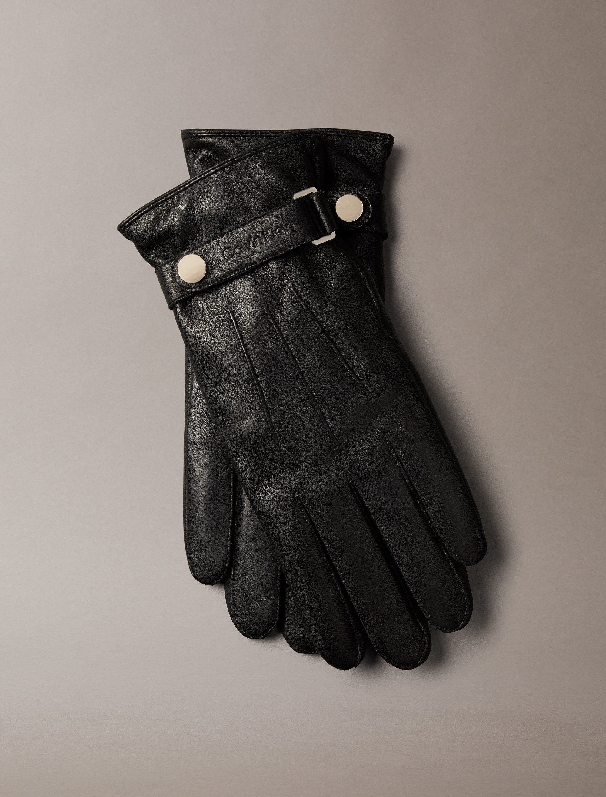 Calvin Klein Leren handschoenen