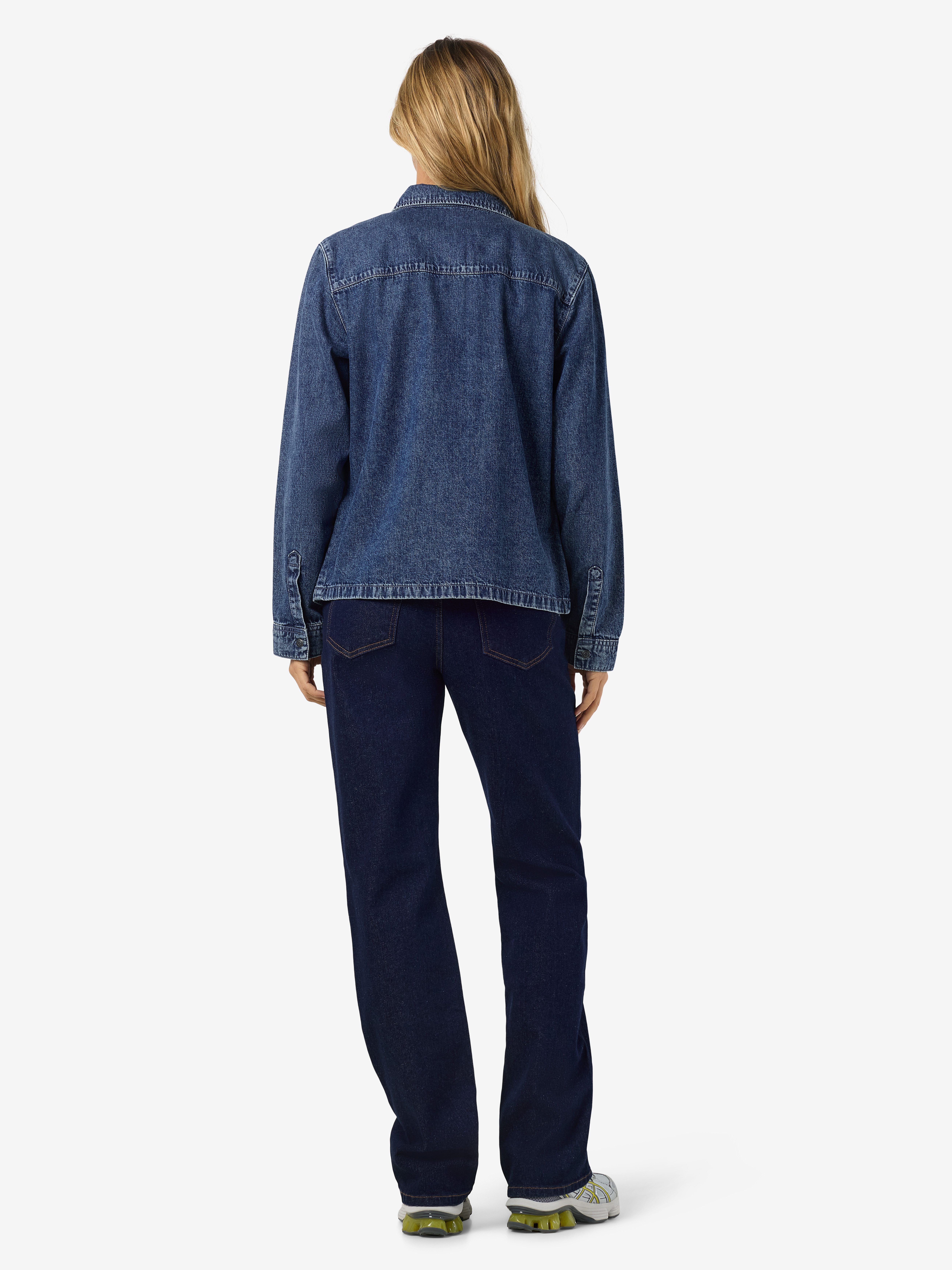 Noisy may Jeans blouse NMNEW SIGNE L/S DENIM SHIRT VI002MB NOOS