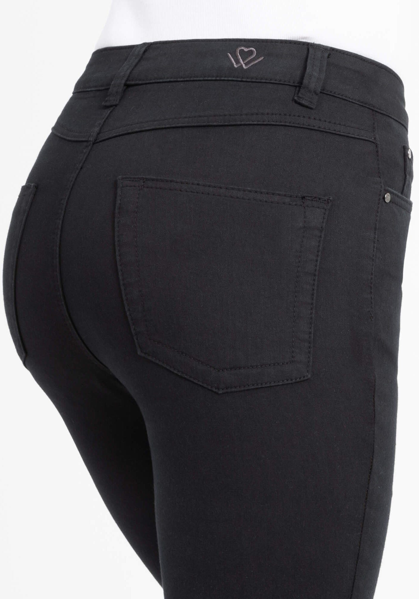 wonderjeans High-waist jeans High Waist WH72 Hoog opgesneden met iets verkorte pijpen