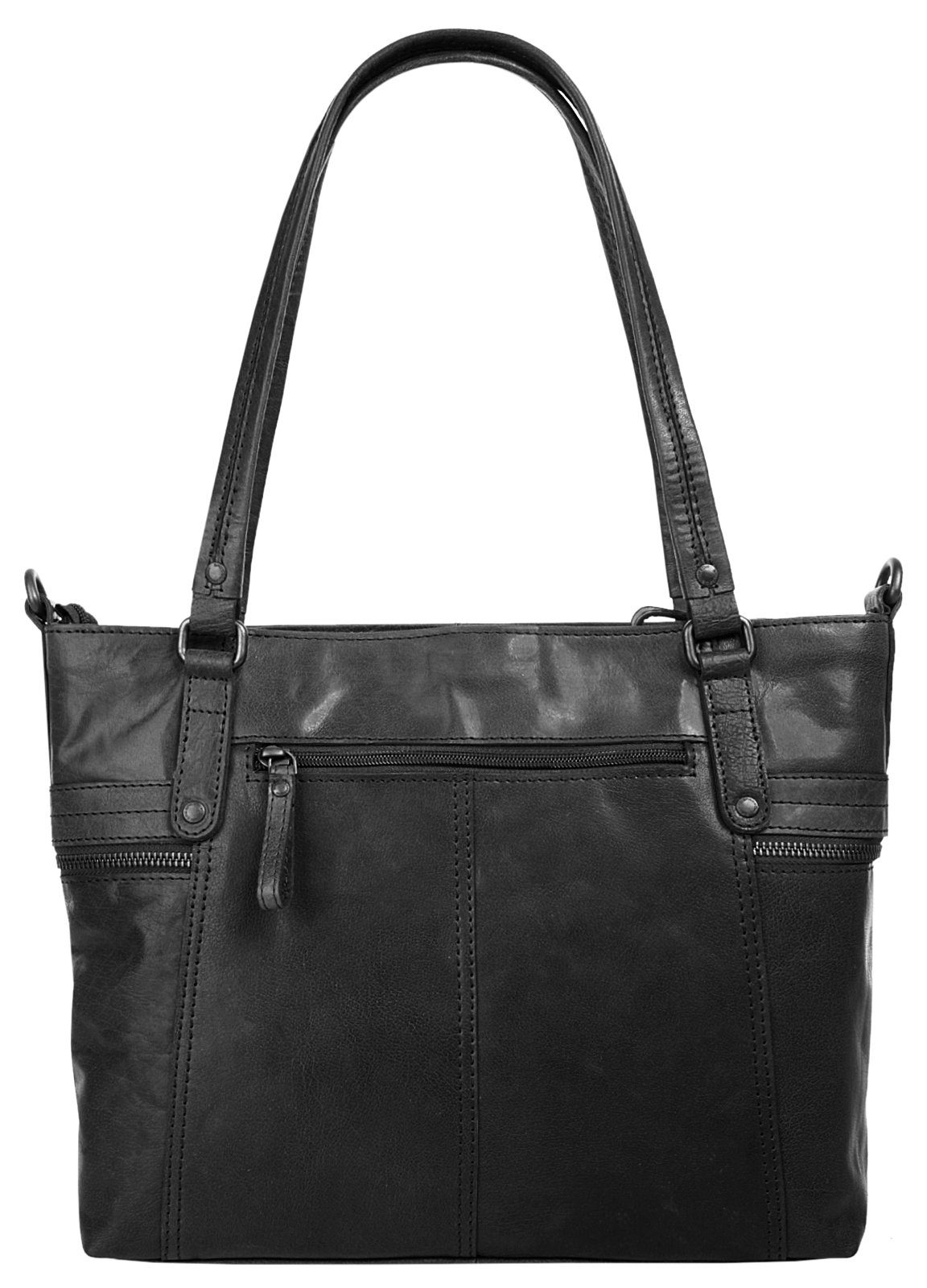 Spikes & Sparrow Shopper echt leder
