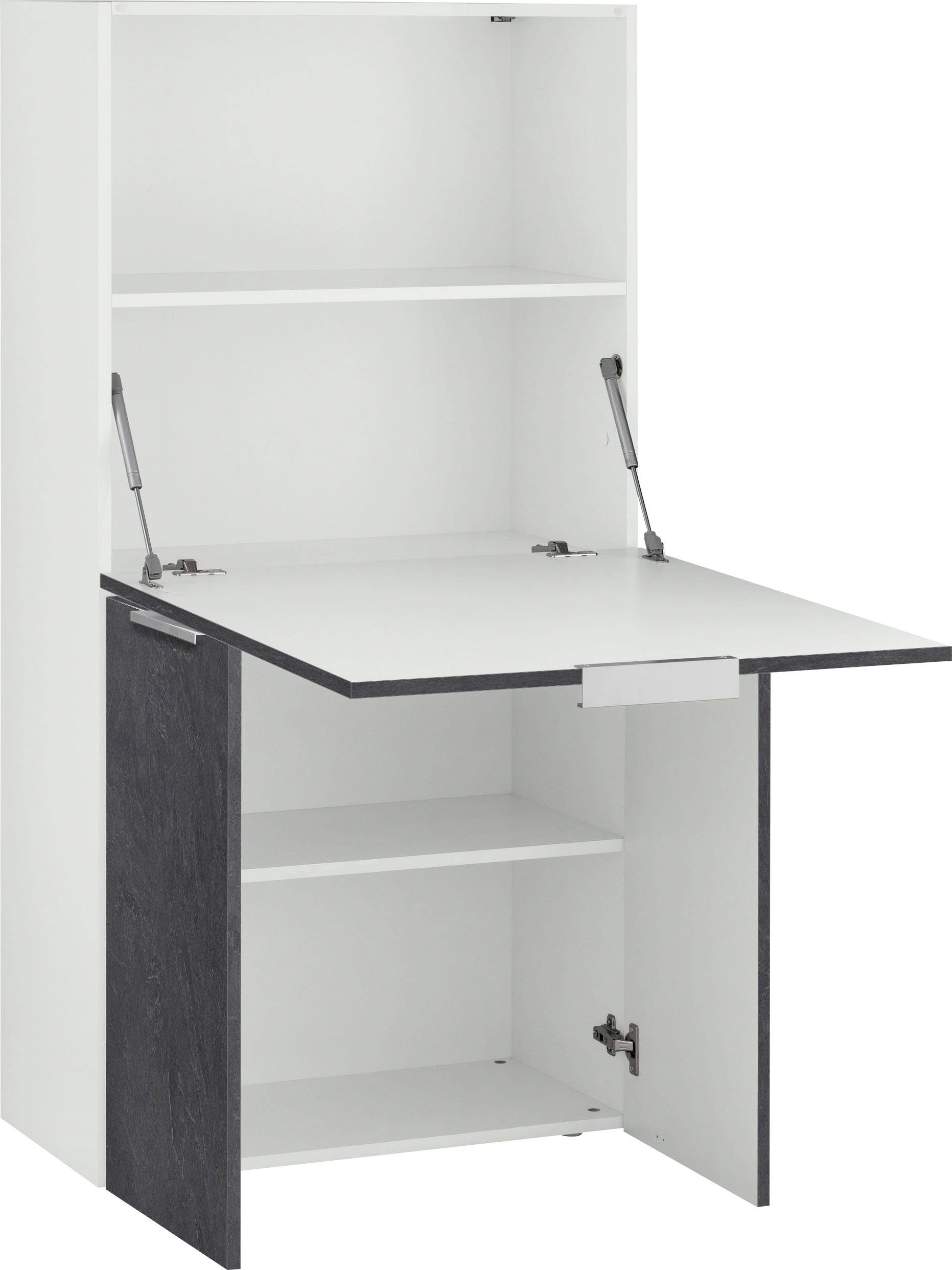 INOSIGN Secretaire Dalia, bureau, PC-kast in modern design, breedte 70 cm, Made in Italy