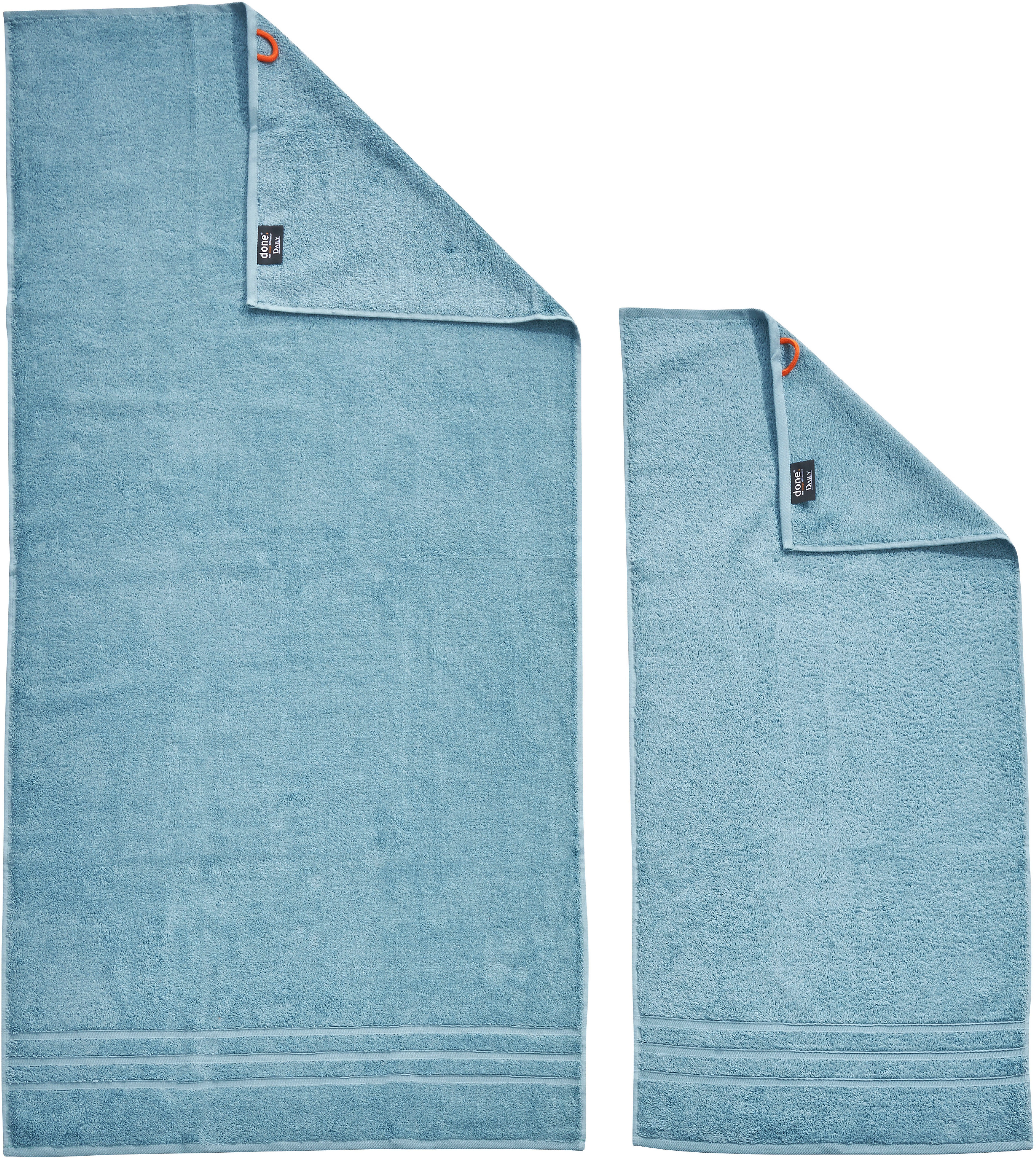 done.® Handdoekenset Daily uni (set, 4 stuks)