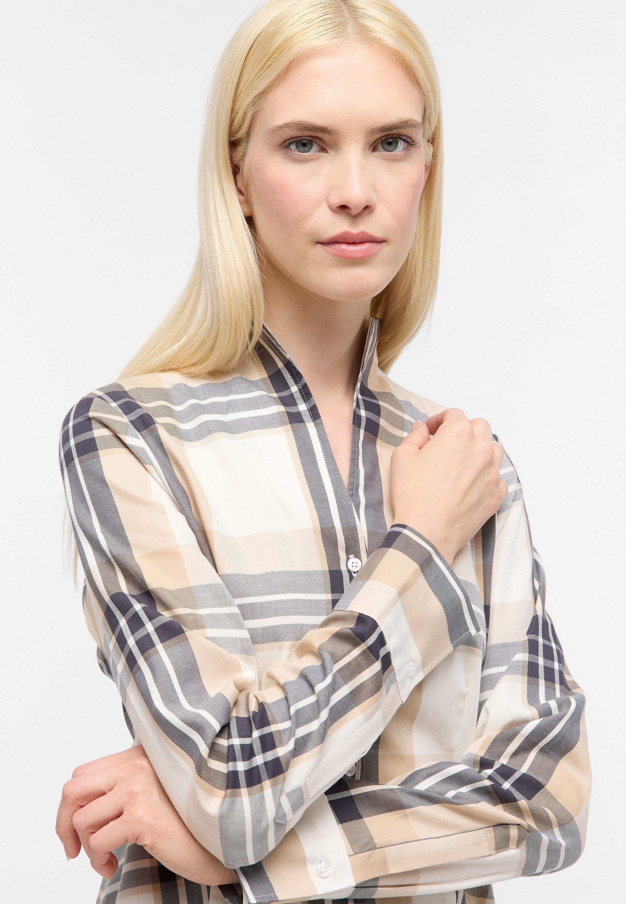 Eterna Overhemdblouse Regular fit