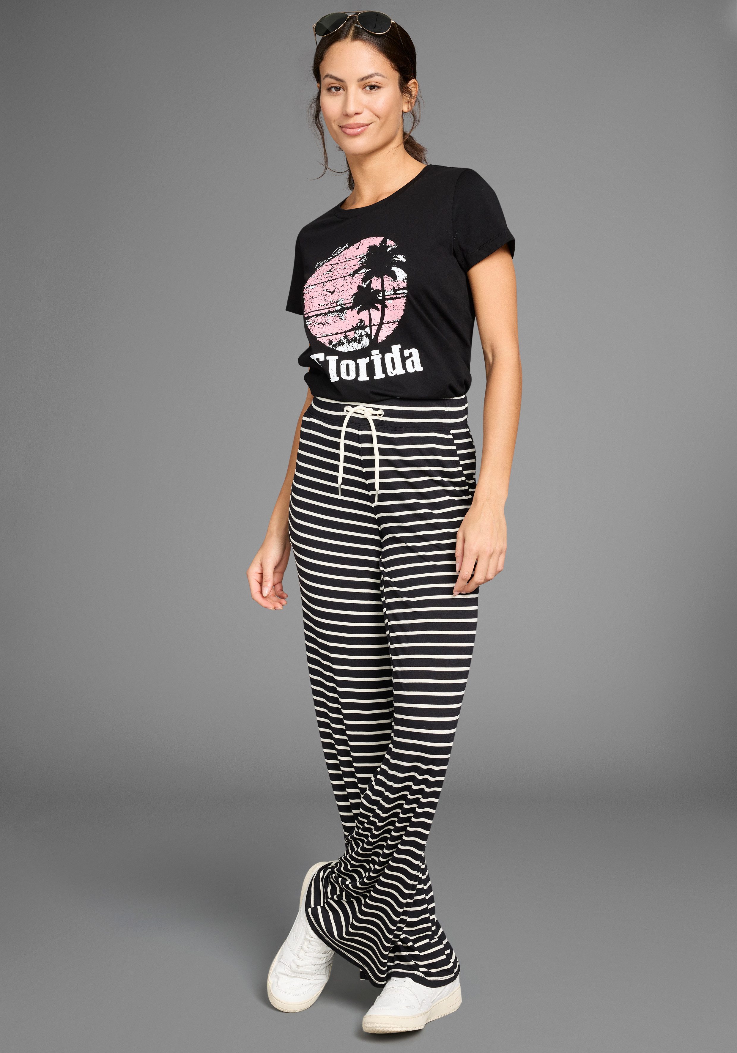 KangaROOS T-shirt met ronde hals en print