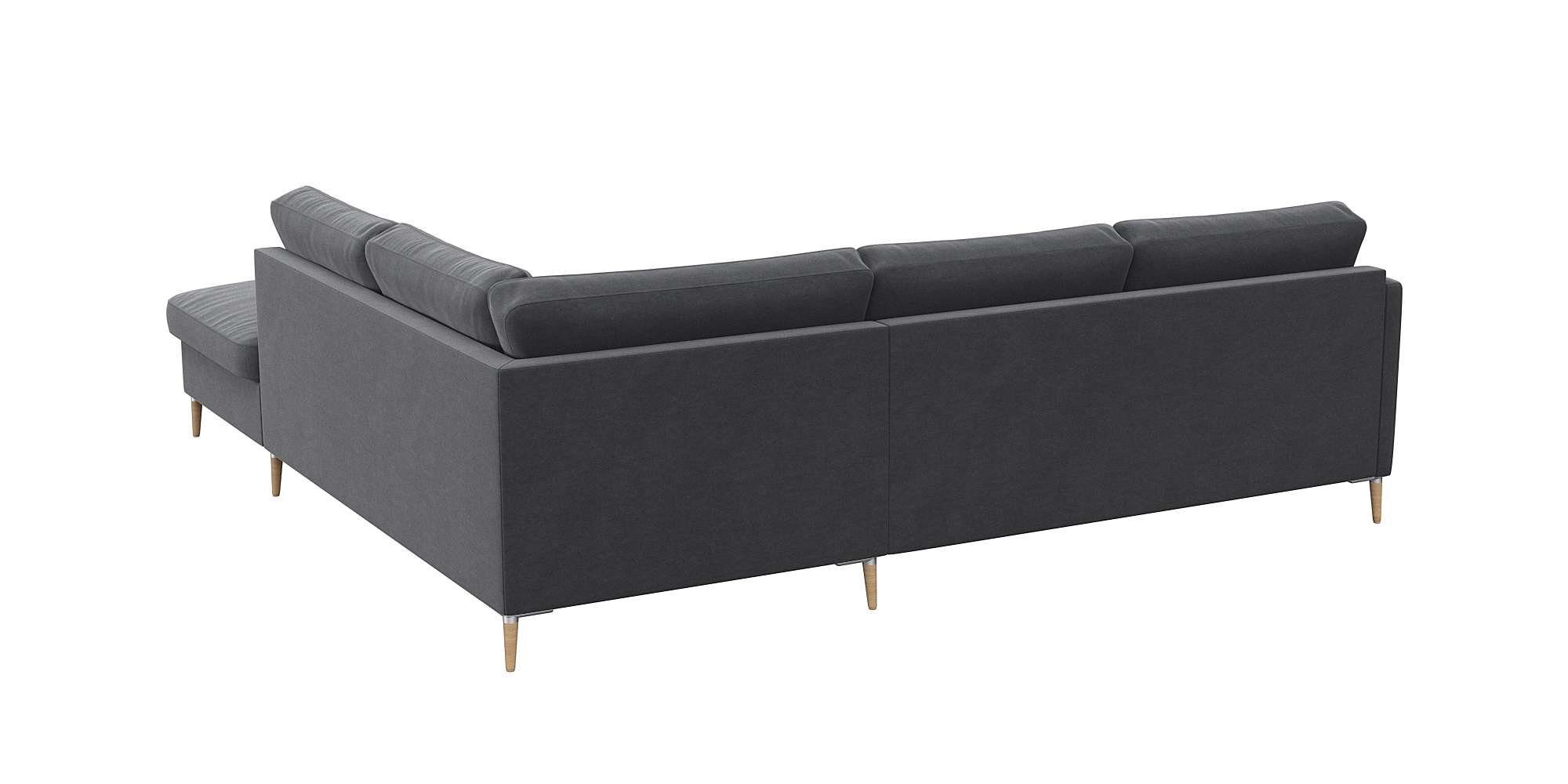 FLEXLUX Hoekbank Fiore, L-vorm, super comfortabel door koudschuim in de zitting