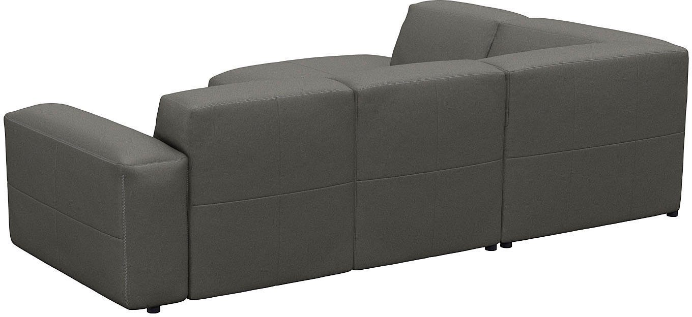 FLEXLUX Hoekbank Lucera, super comfortabel door hoogwaardige zitconstructie met koudschuim