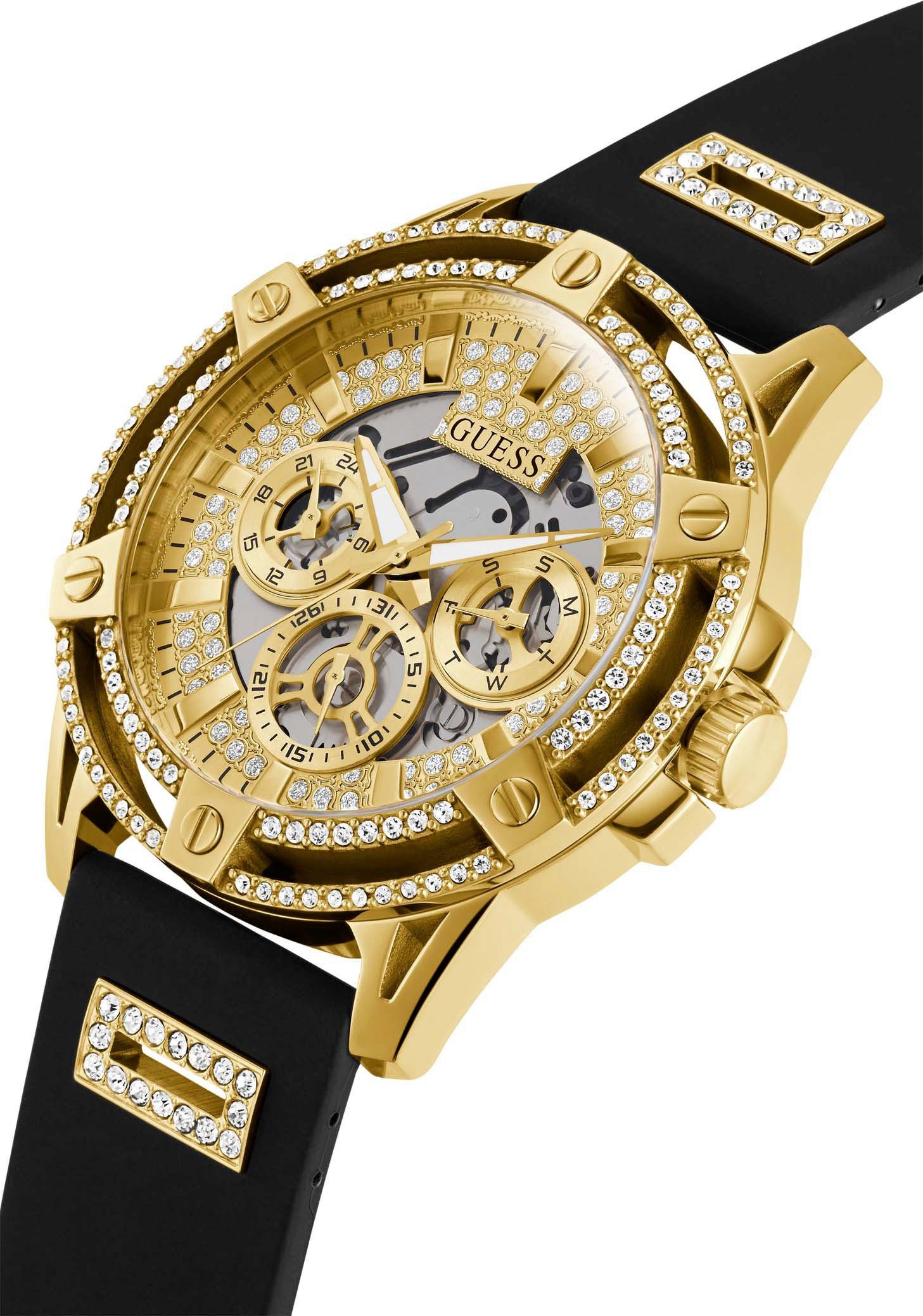 Guess Multifunctioneel horloge King Polshorloge, quartz horloge, herenhorloge
