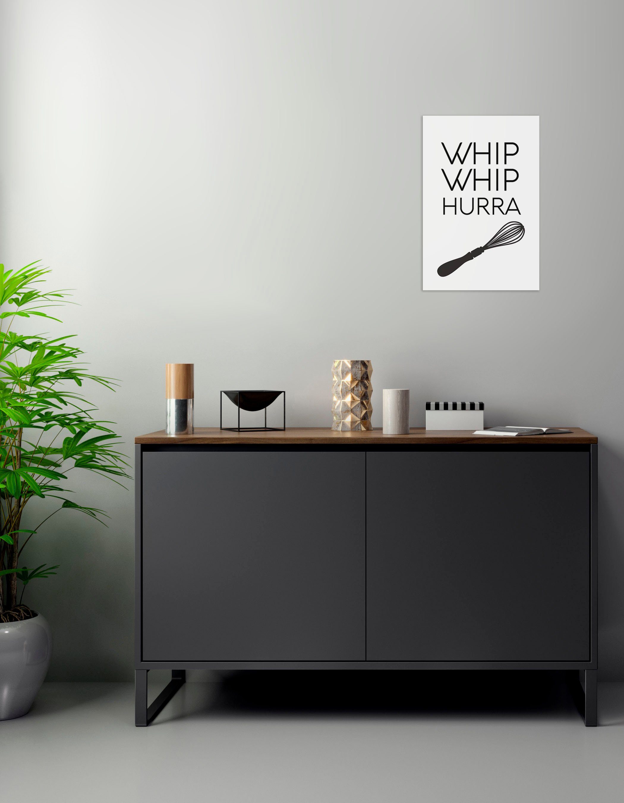 queence Sierobject voor aan de wand Garde Stalen bord, blikken bord, spreuk, grappig, wanddecoratie, retro, 20x30cm