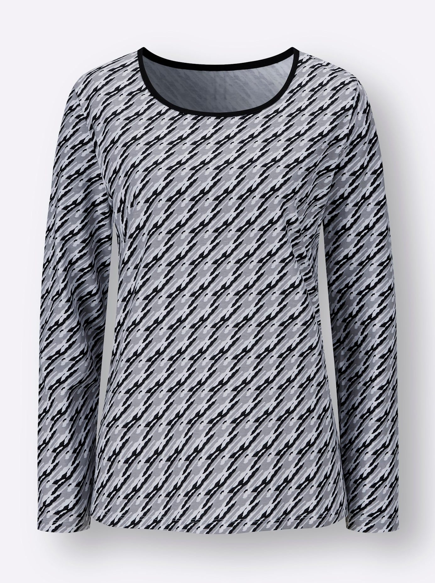 Classic Basics Shirt met lange mouwen (1-delig)