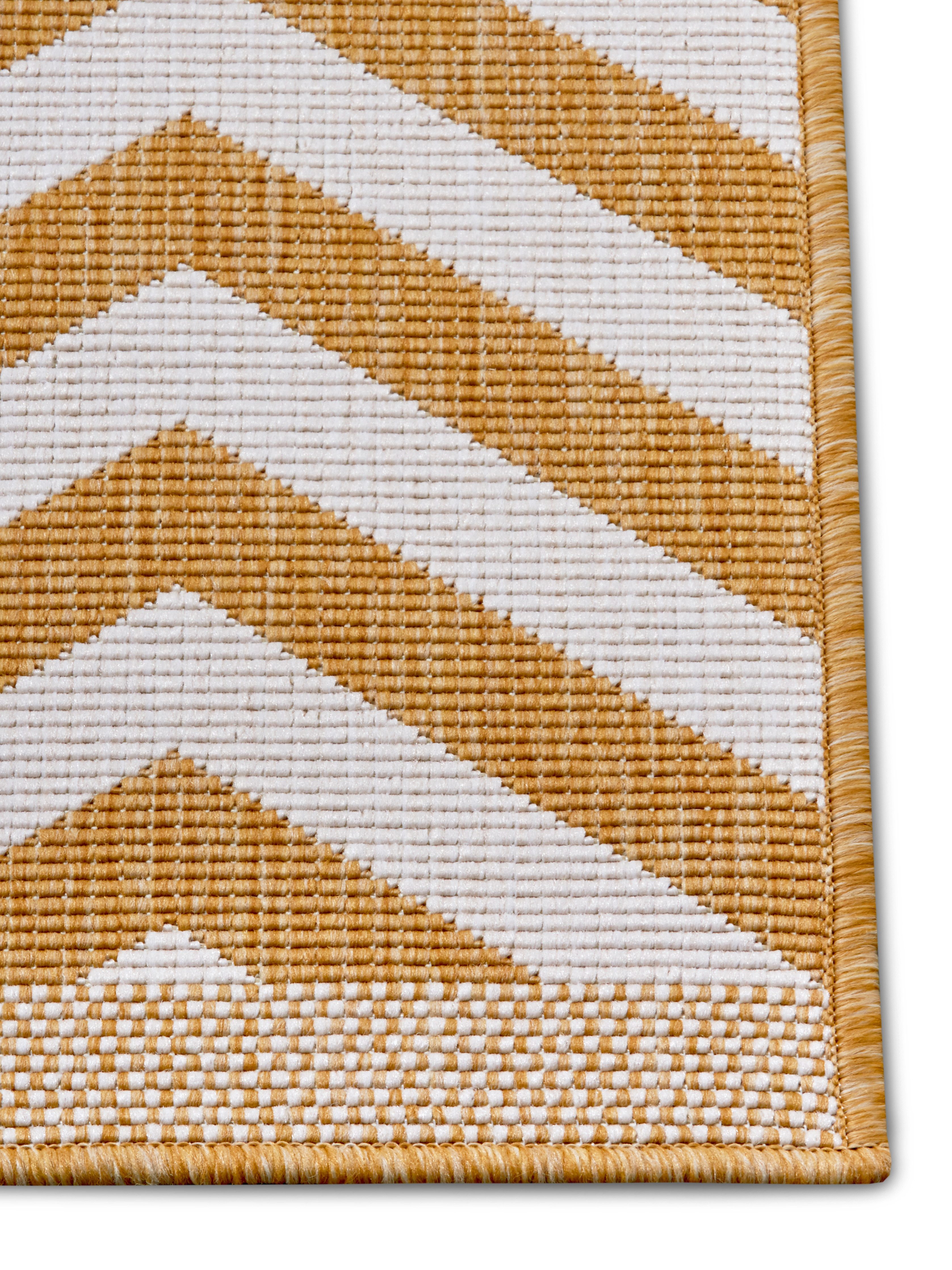 NORTHRUGS Vloerkleed Palma tweezijdig te gebruiken kleed Binnen- en buitengebruik, weerbestendig, balkon, loper, woonkamer, waterbestendig