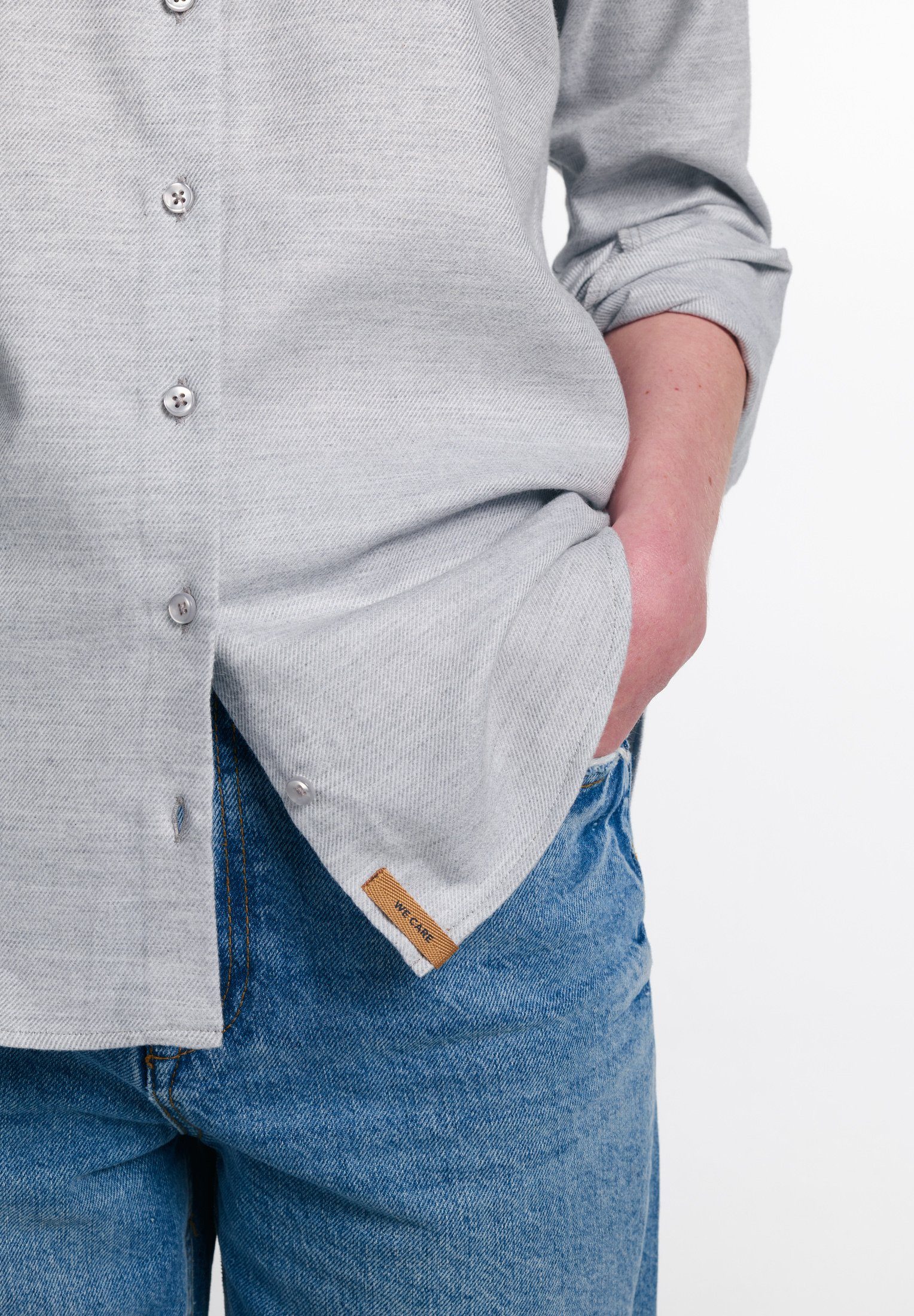 Eterna Overhemdblouse Regular fit EASY IRON (gemakkelijk te strijken)