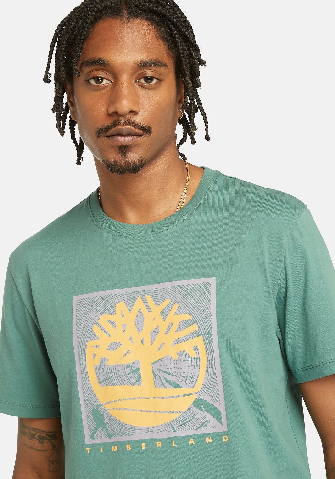 Timberland T-shirt Short Sleeve Front Graphic Tee
