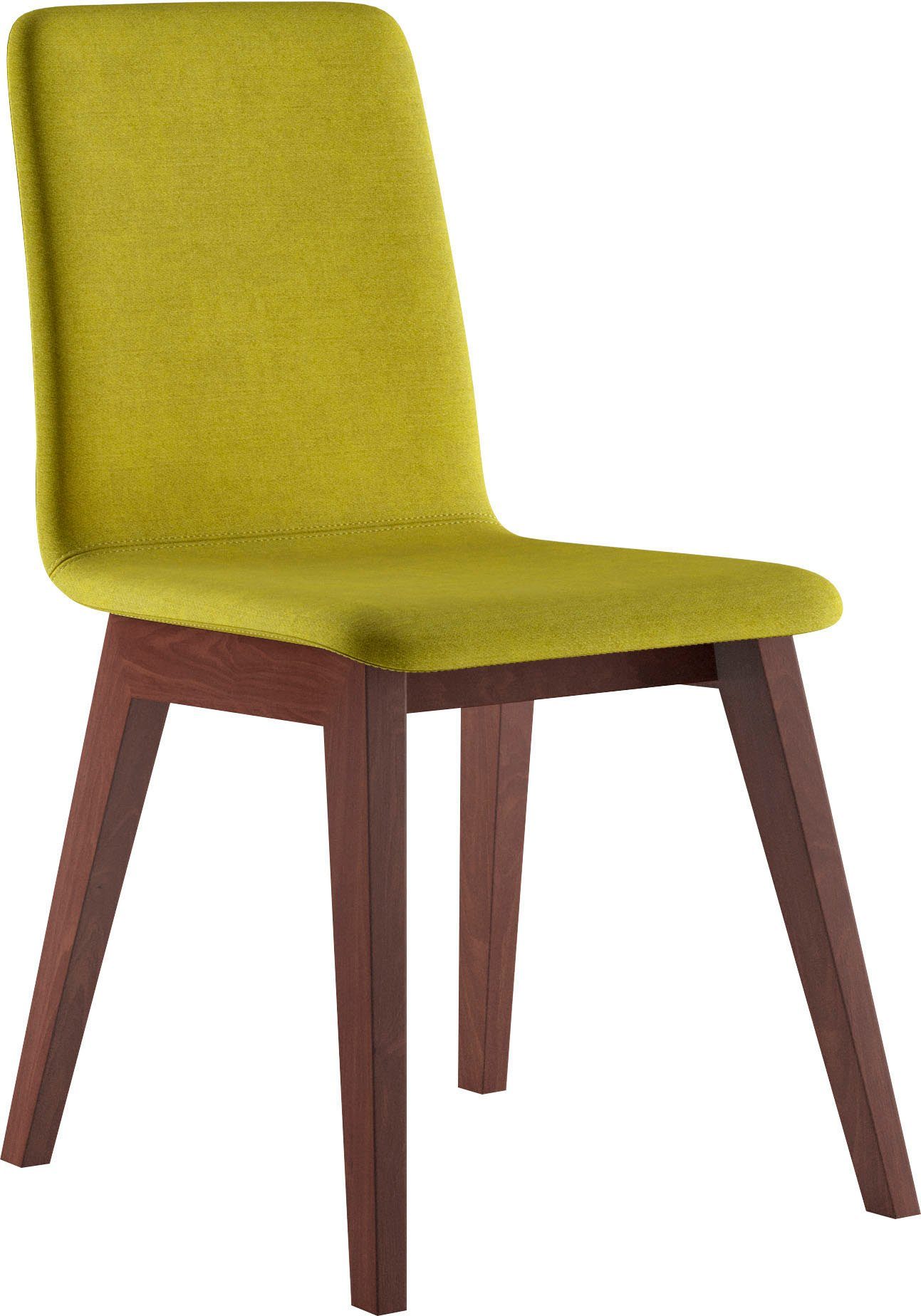 INOSIGN Stoel Sandy met verschillende stoelpootkleuren en kleurvarianten, zithoogte 47 cm (2 stuks)