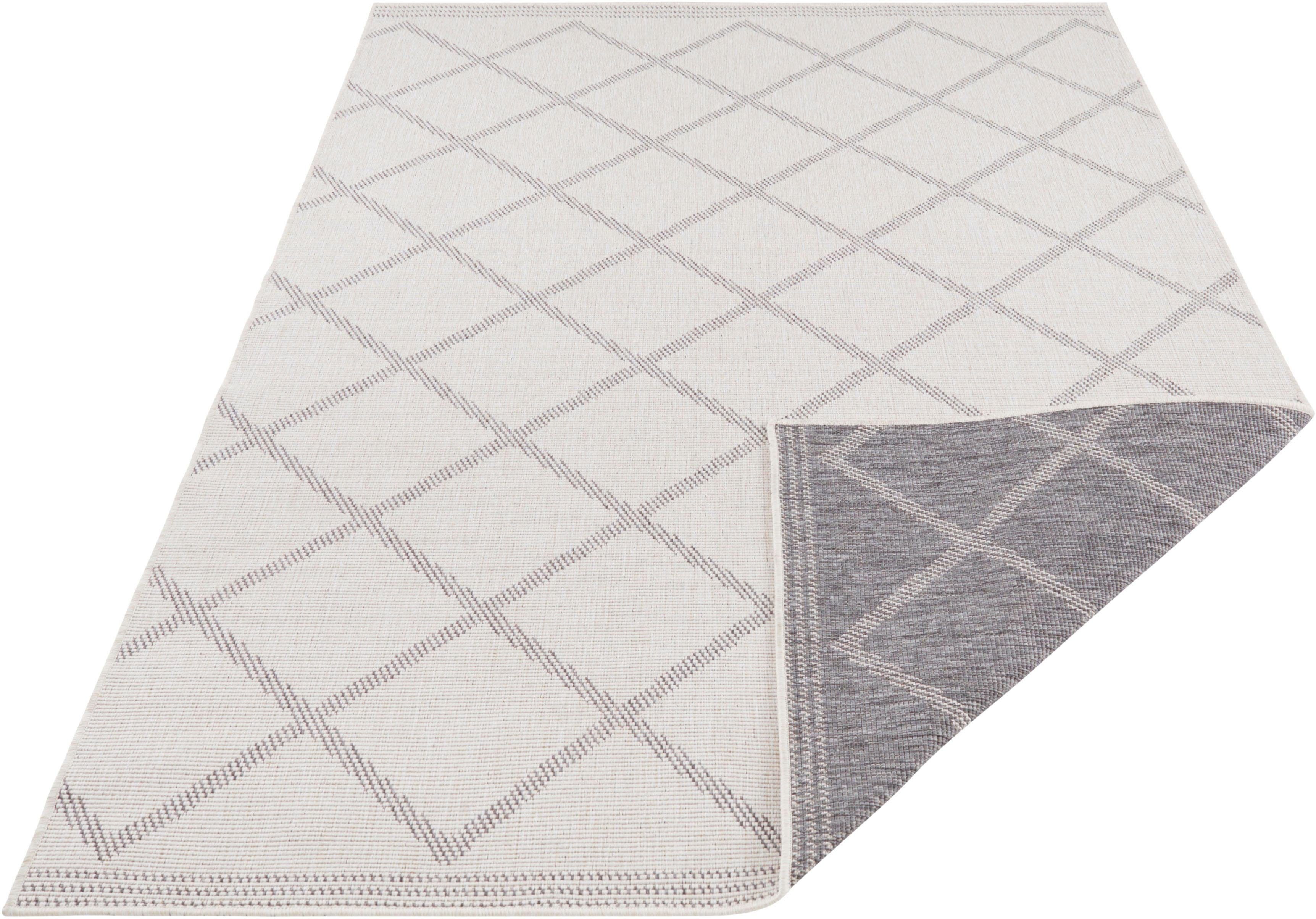 NORTHRUGS Vloerkleed Corsica tweezijdig te gebruiken kleed Binnen- en buitengebruik, weerbestendig, balkon, loper, woonkamer, waterbestendig
