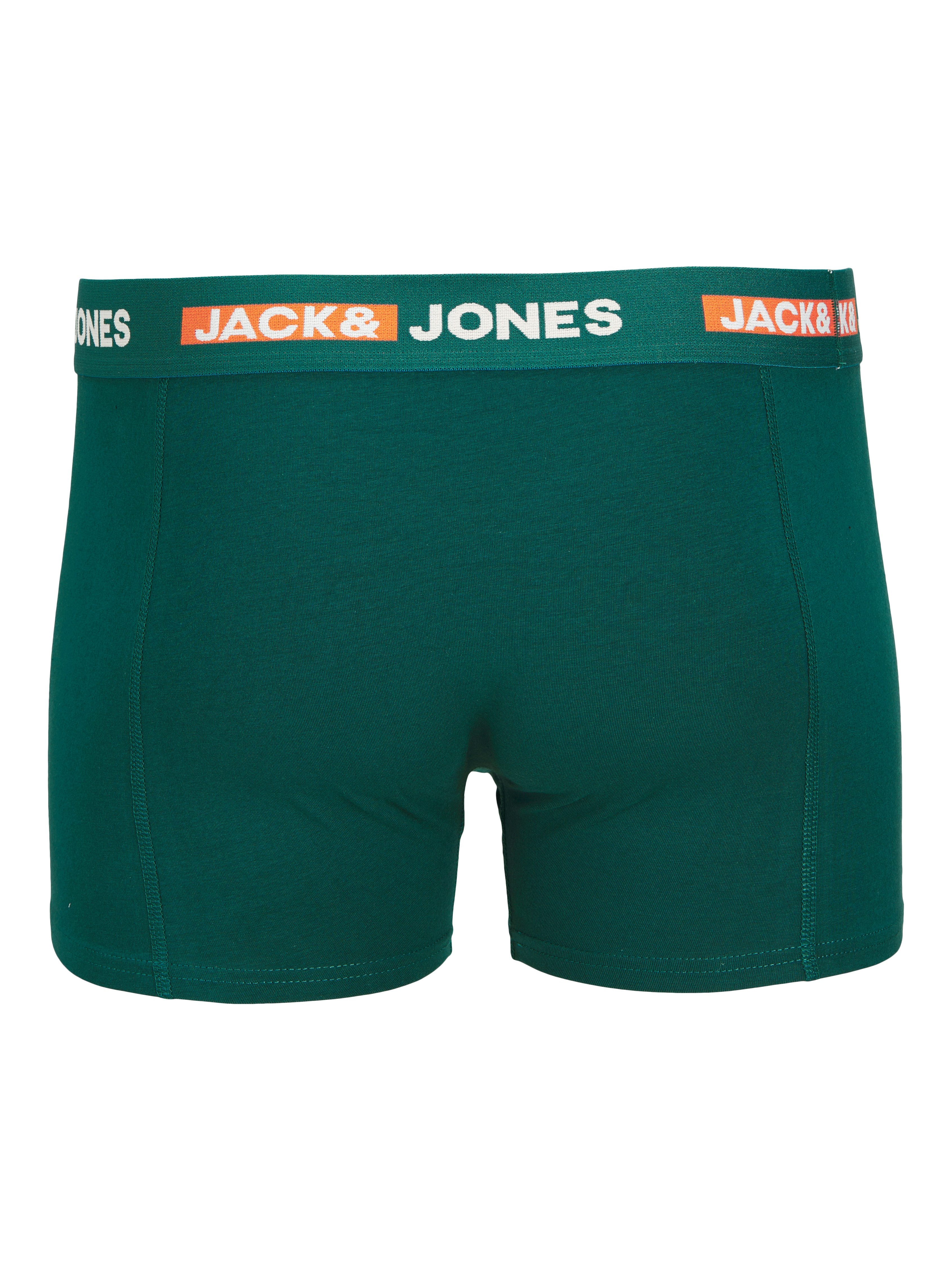 Jack & Jones Trunk JACSCOTT SOLID TRUNKS 3 PACK SN (set 3 stuks)