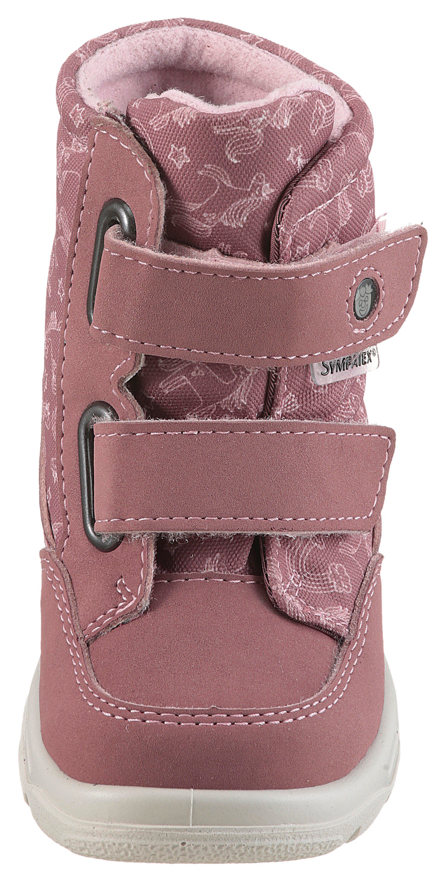 PEPINO by RICOSTA Winterlaarzen Madlen WMS: middel Klittenbandlaars met Sympatex, eerste loopschoen, maatsjabloon om te downloaden