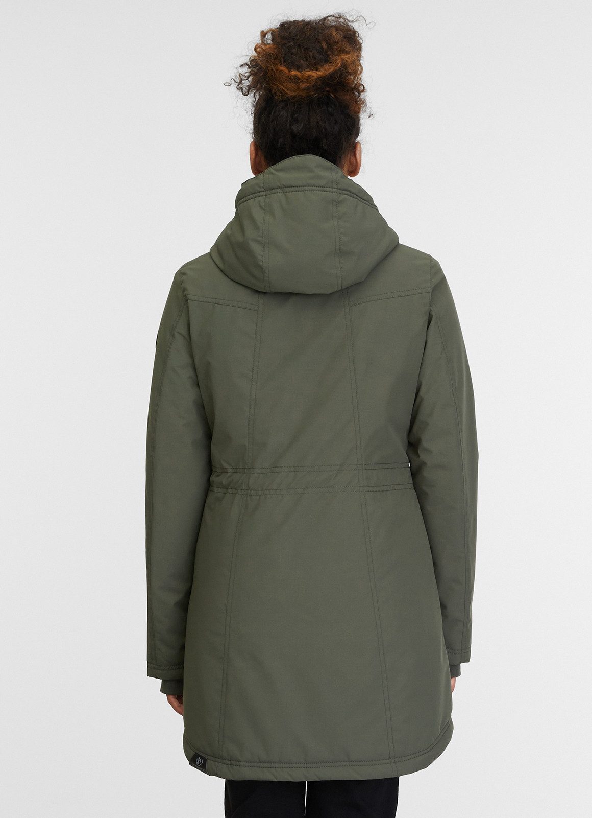 Ragwear Outdoorjack ELSIEN waterafstotende overgangsparka met verwarmende teddypluche voering