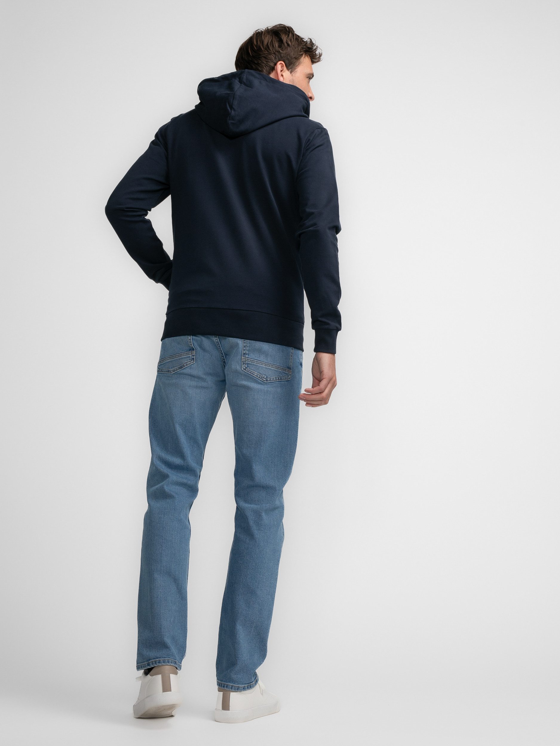 Petrol Industries Sweatvest met verstelbare capuchon