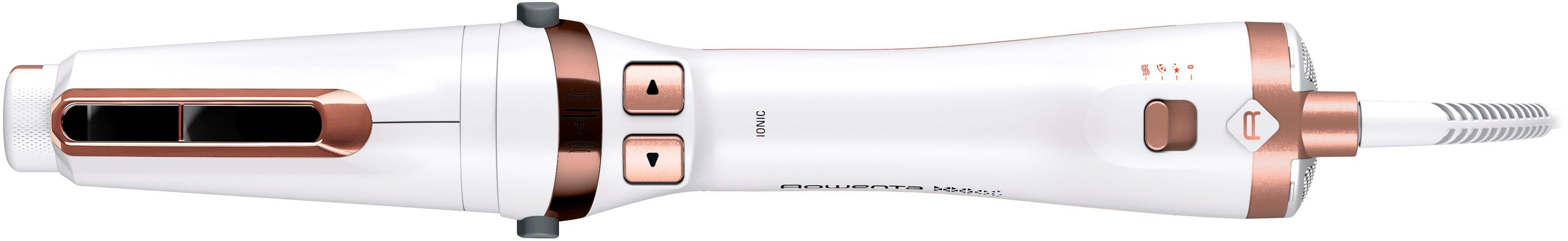 Rowenta Stylingborstel met warme lucht Brush Activ Ultimate Care, roterende warmeluchtborstel 2 in 1 styling,