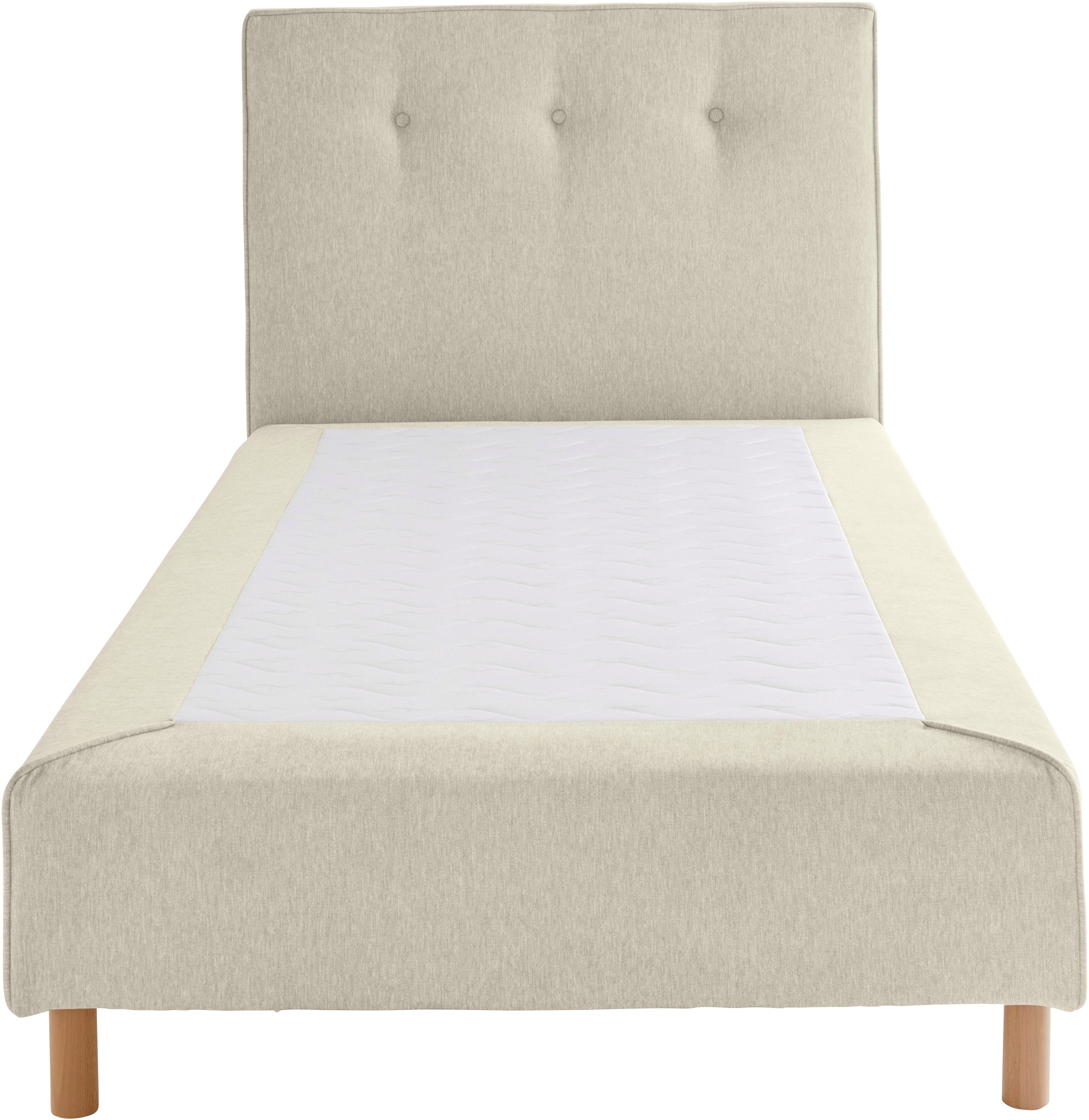 Home affaire Boxspring Heimatblick 100x200cm naar wens uitbreidbaar naar dubbel- en familiebest