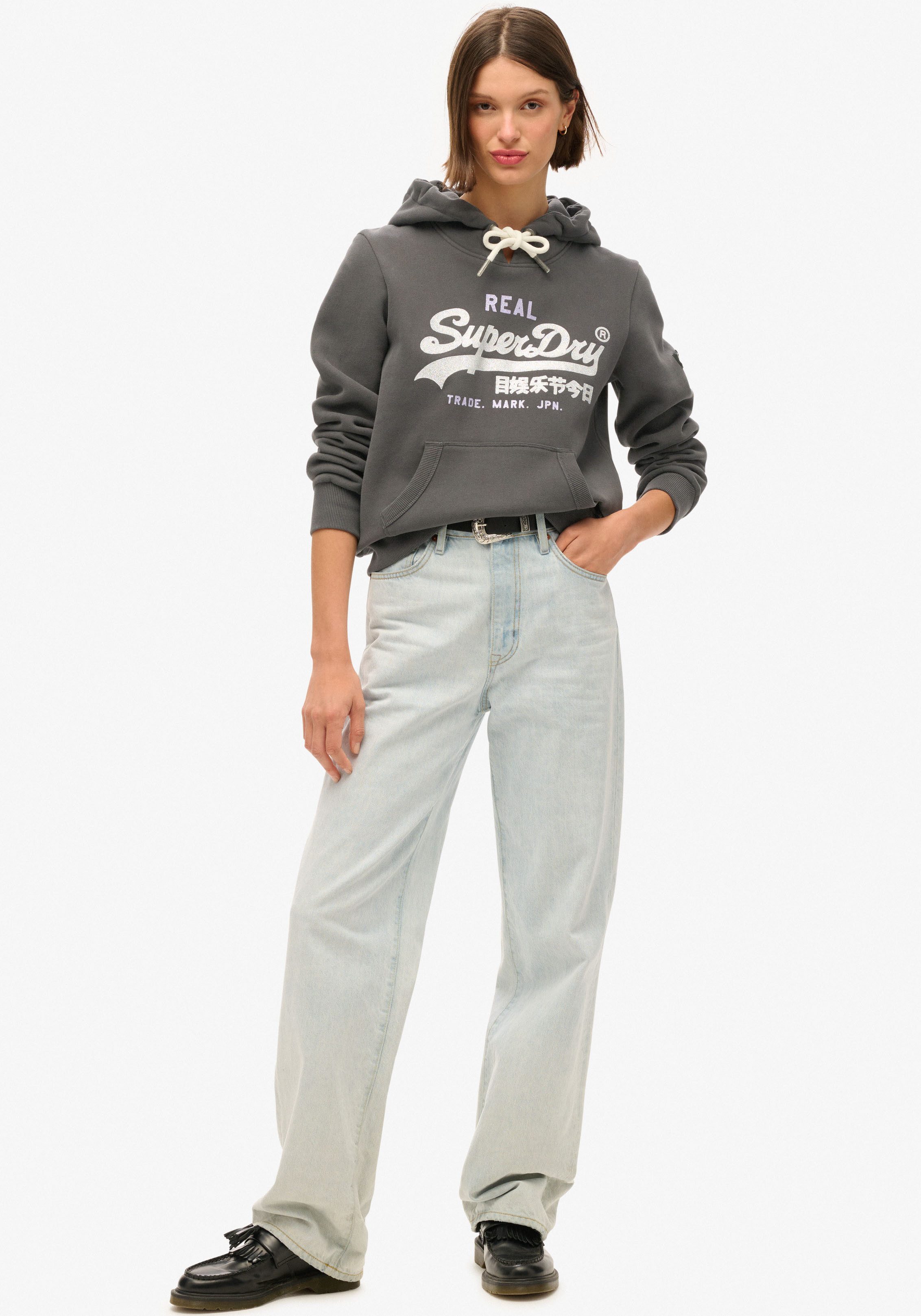 Superdry Hoodie EMBELLISHED VL GRAPHIC HOOD