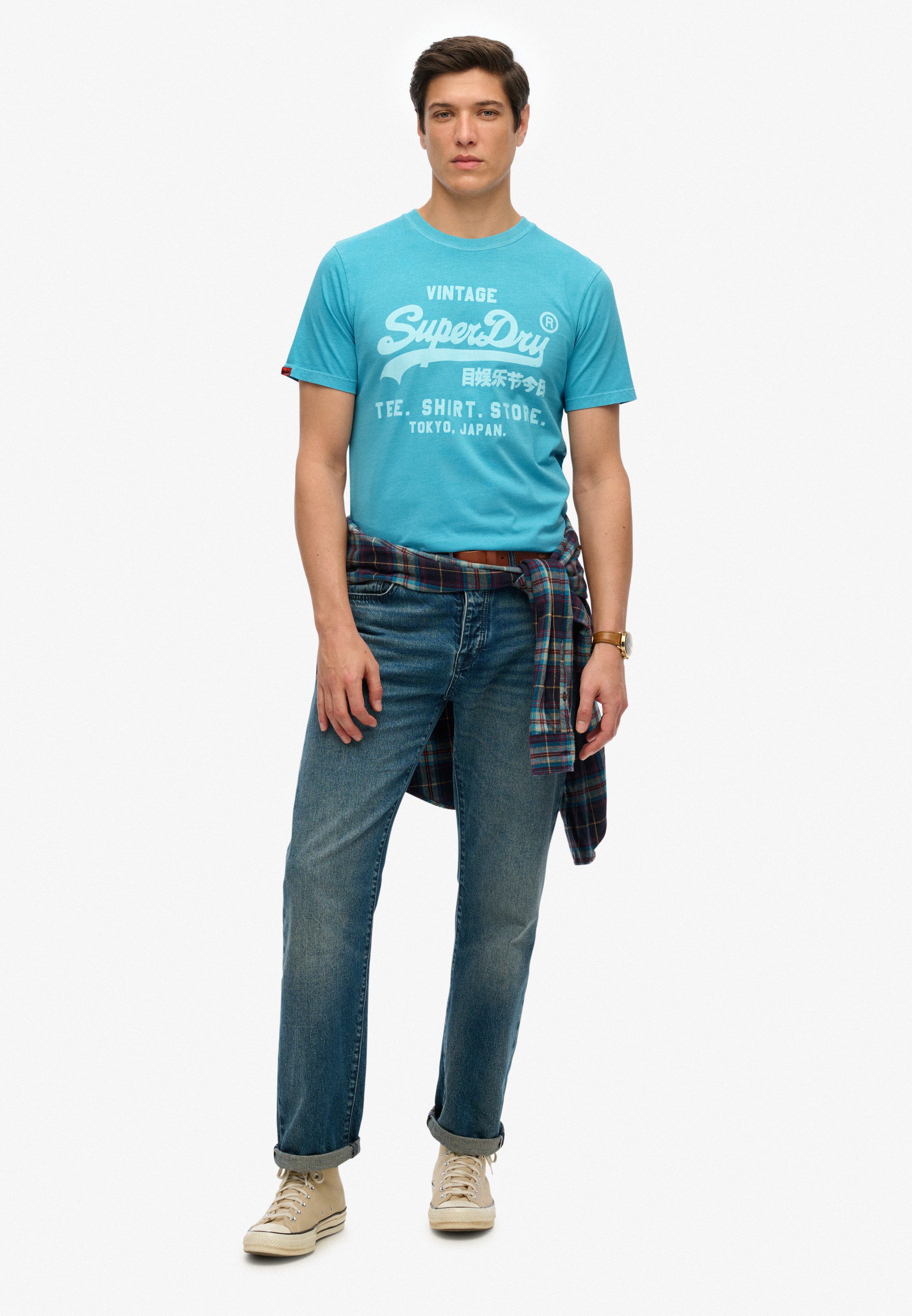 Superdry Shirt met ronde hals VL NEON RELAXED TEE
