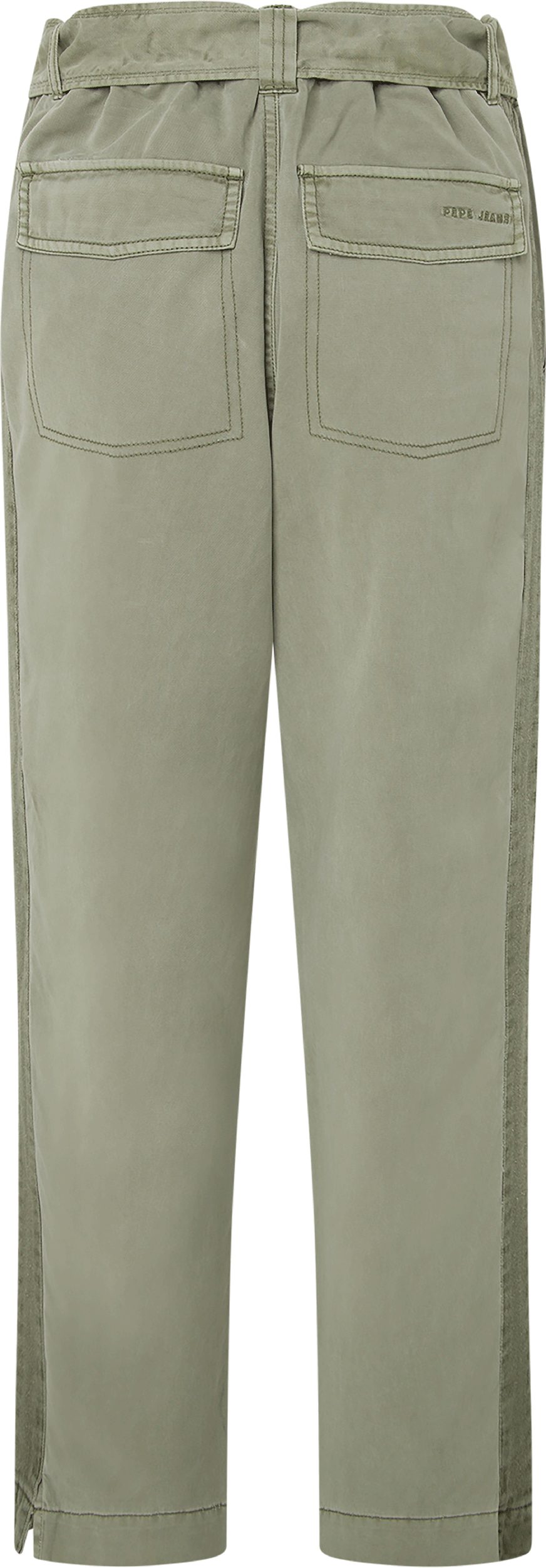 Pepe Jeans Cargobroek Aylin met streepbeleg
