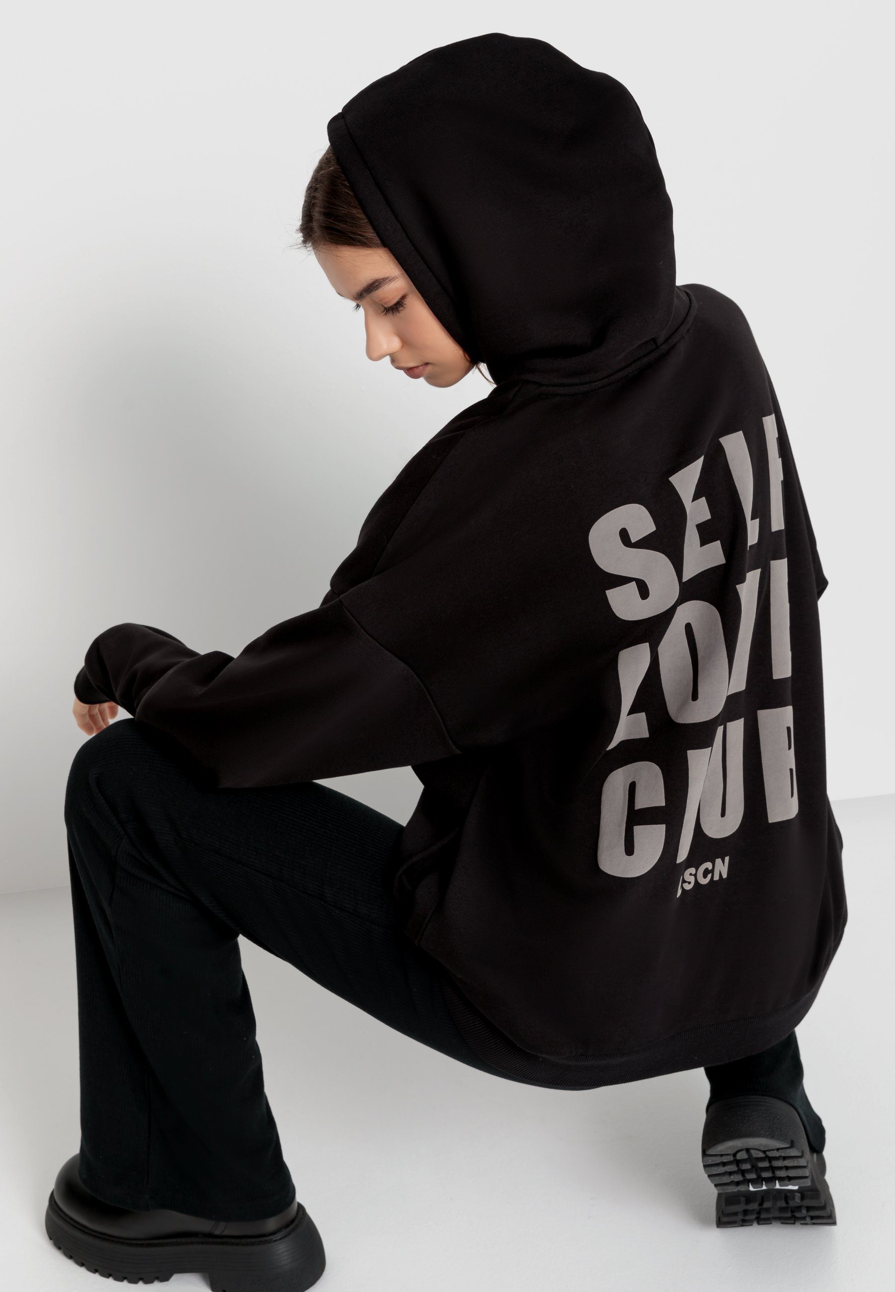 NU 20% KORTING: LSCN by LASCANA Hoodie met paragraaf op de rug