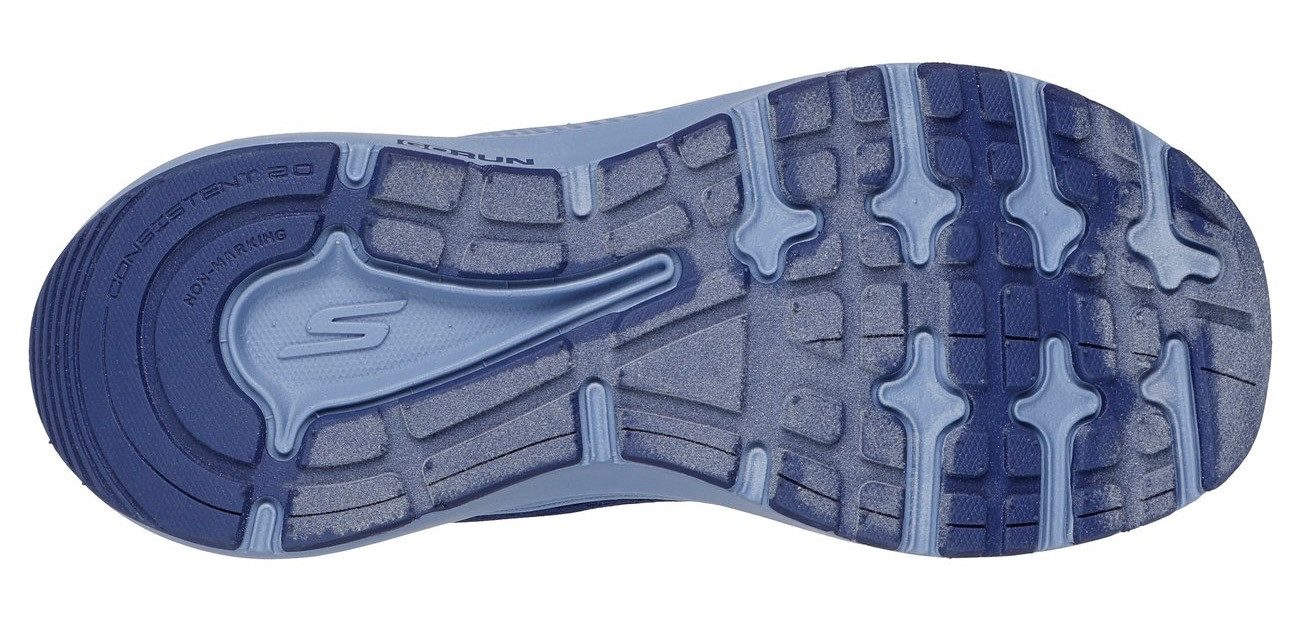 Skechers Sneakers GO RUN CONSISTENT 2.0 , veterschoenen met gepolsterde zool, maat sjabloon om te downloaden