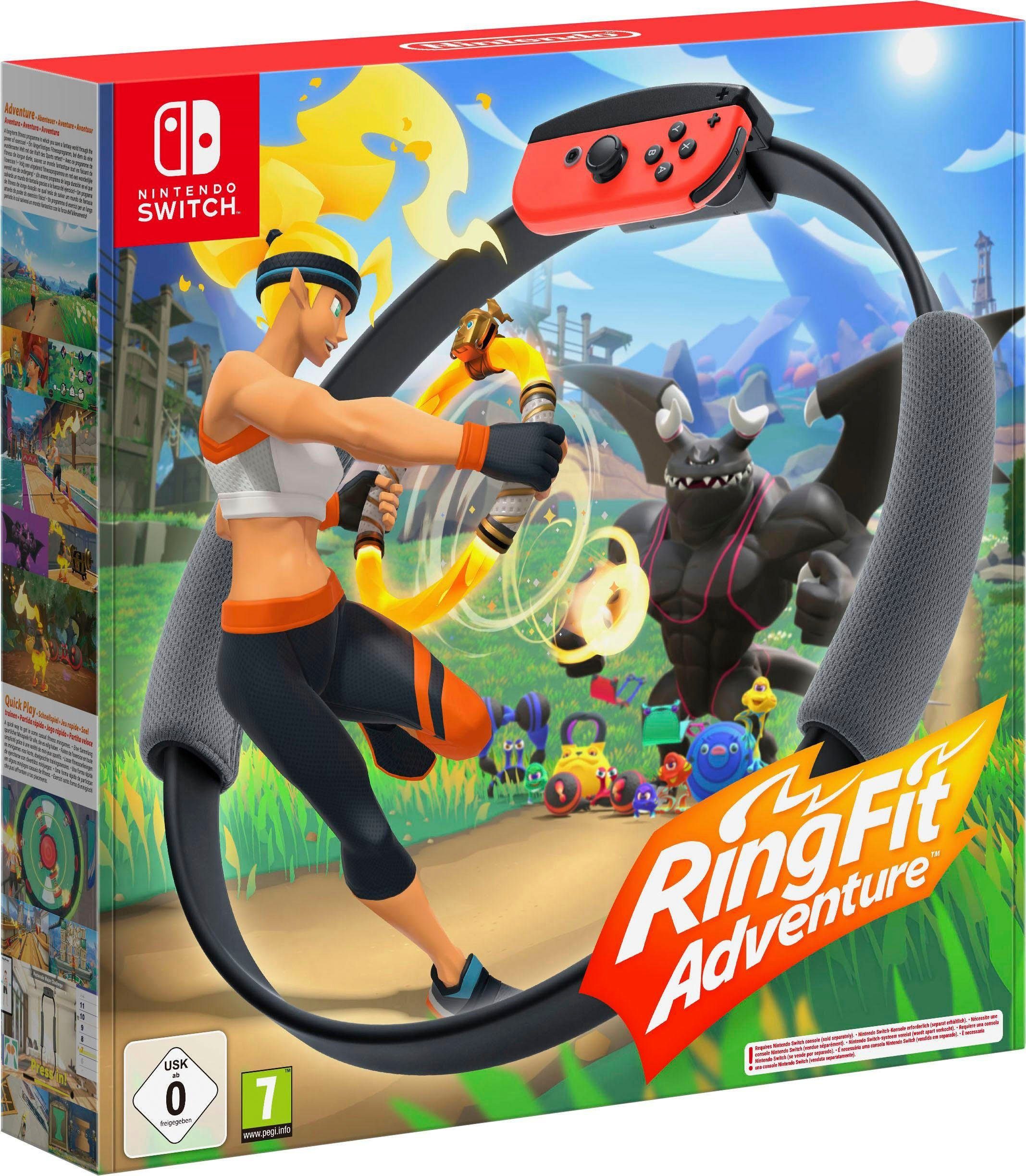 Nintendo Switch Gameconsole inclusief ring fit adventure