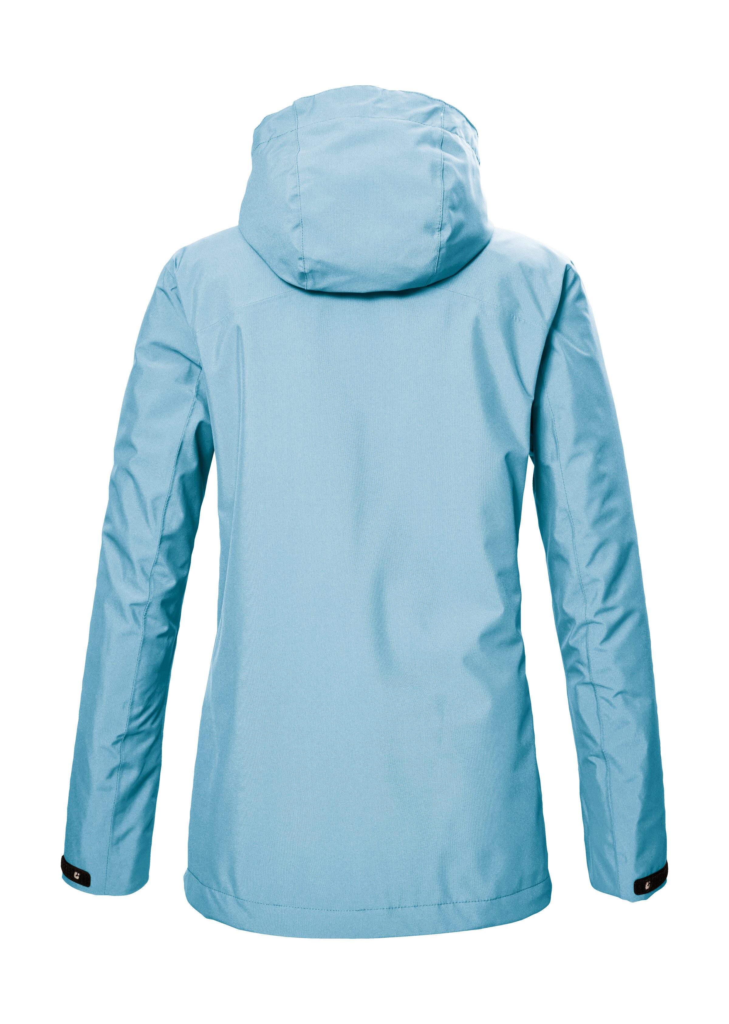 Killtec Outdoorjack KOS 26 WMN JCKT Waterdicht, ademend, afneembare capuchon, gerecycled materiaal