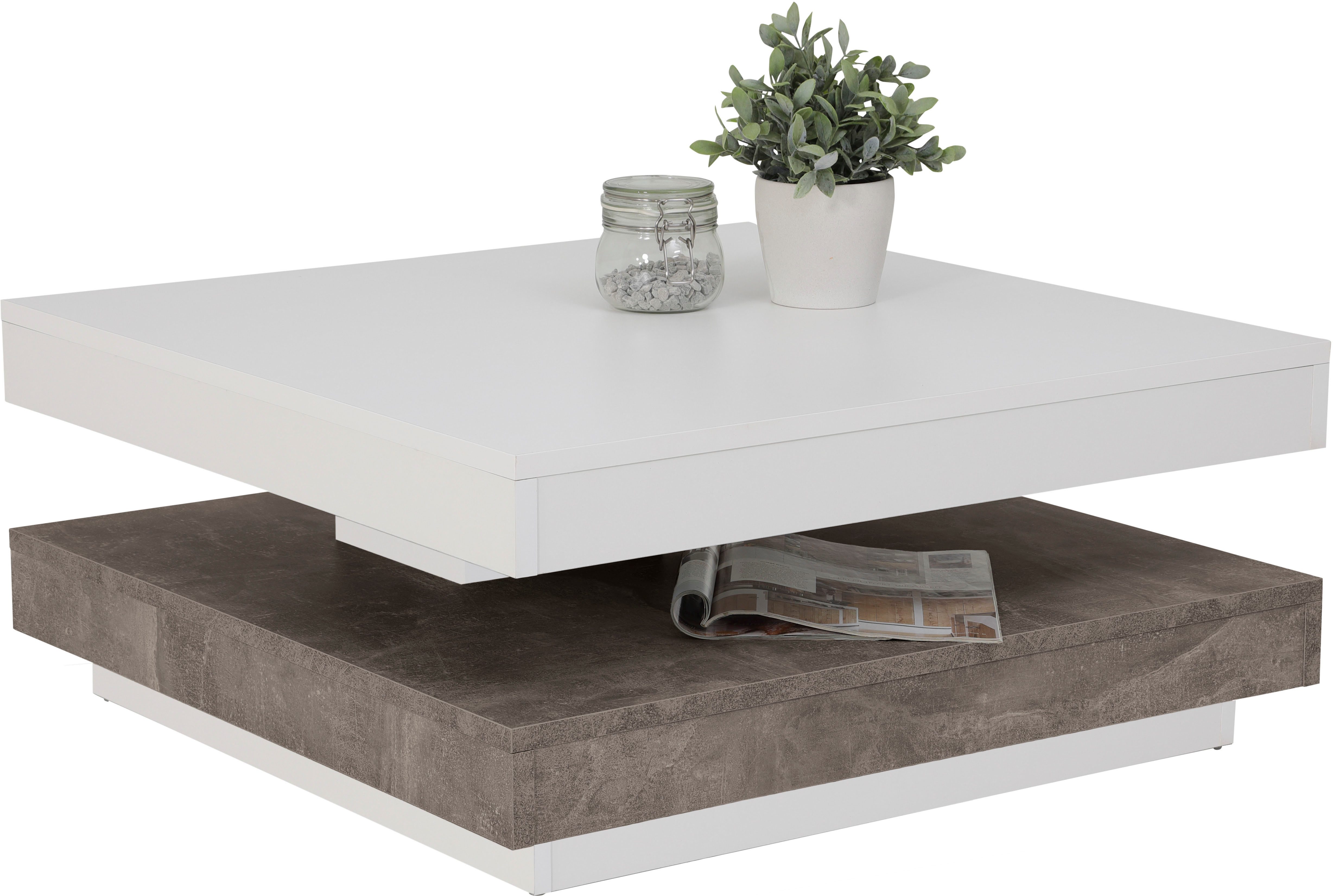 Home affaire Salontafel Ben met roterende plaat