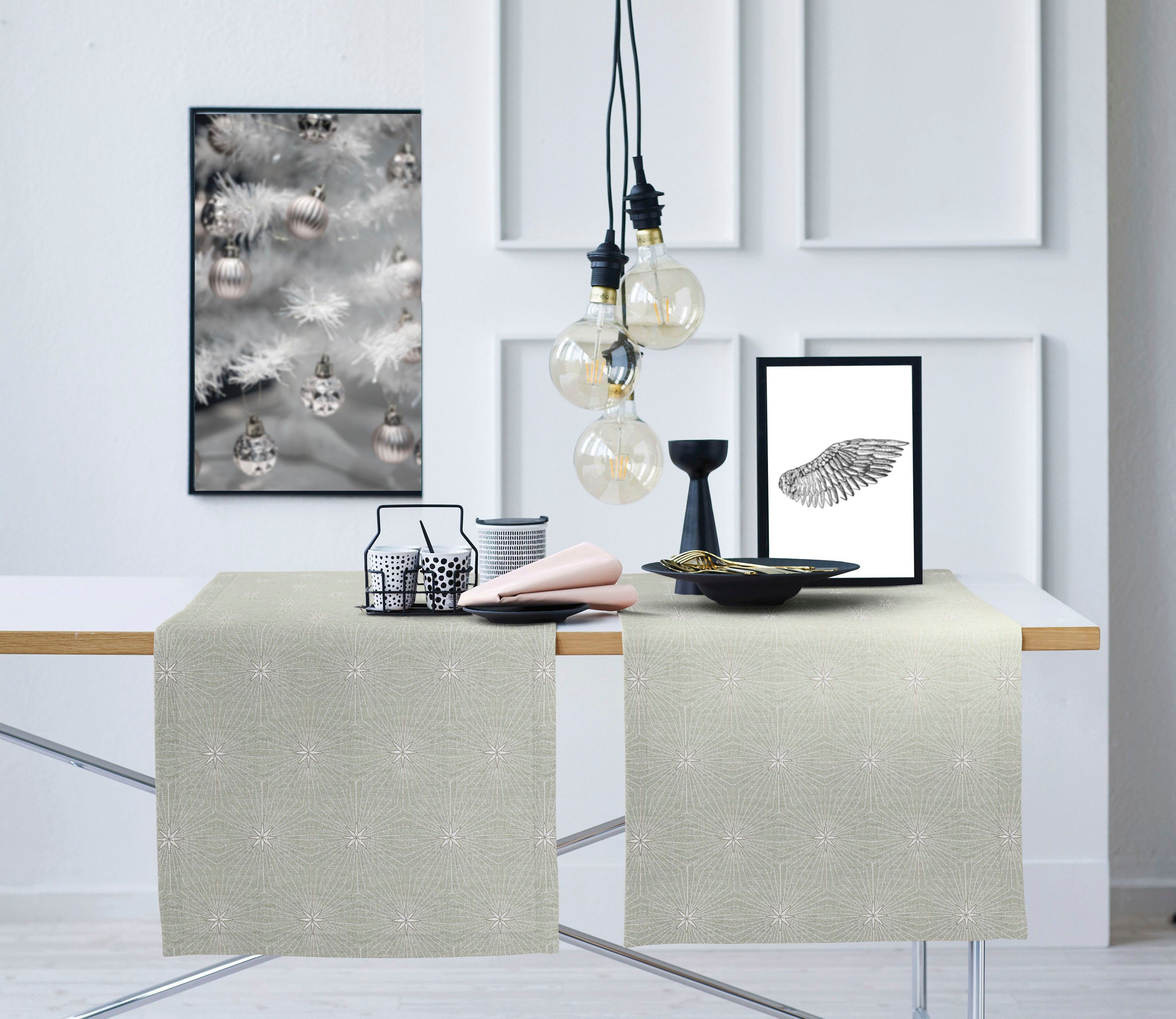 APELT Tafelloper 4710 CHRISTMAS GLAM, kerstdecoratie, kerst (1 stuk)