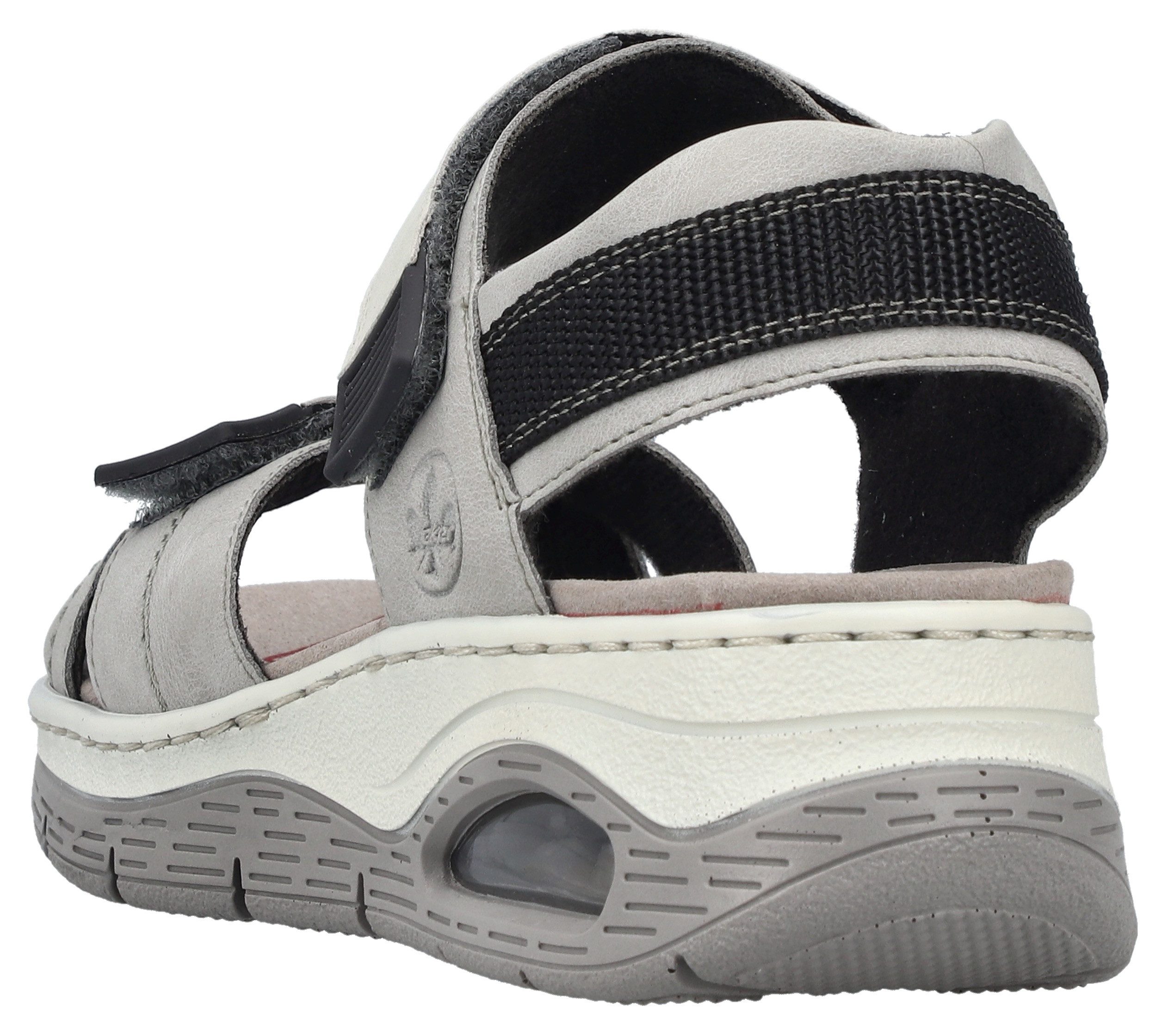 Rieker Trekkingsandalen Buitensandalen, zomerschoenen, klittenbandschoenen met Rieker Air-functie