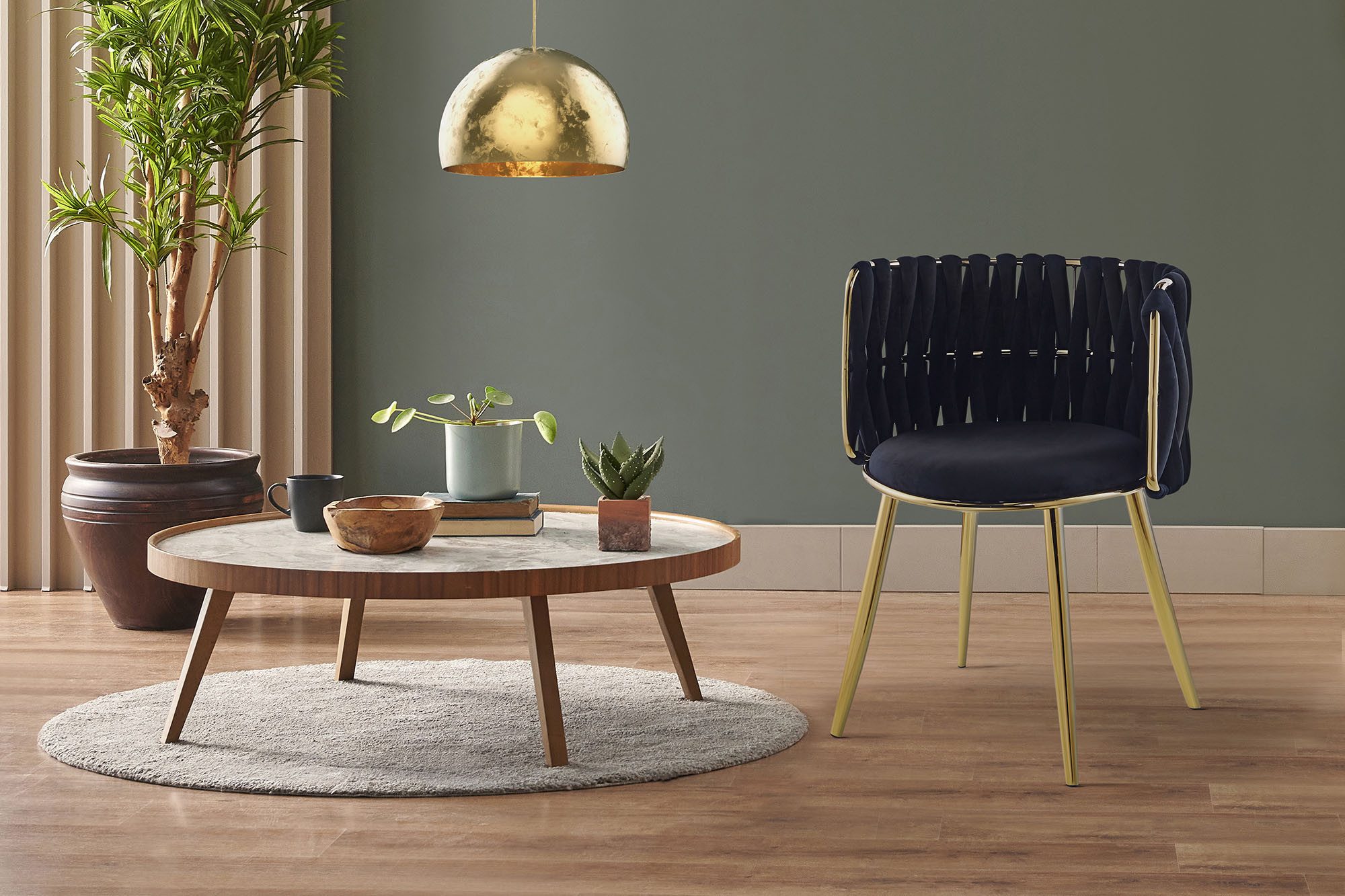 Kayoom Stoel Melly 125 2-delige set, geweldig ontwerp van de rugleuning, ronde zitting (set, 2 stuks)