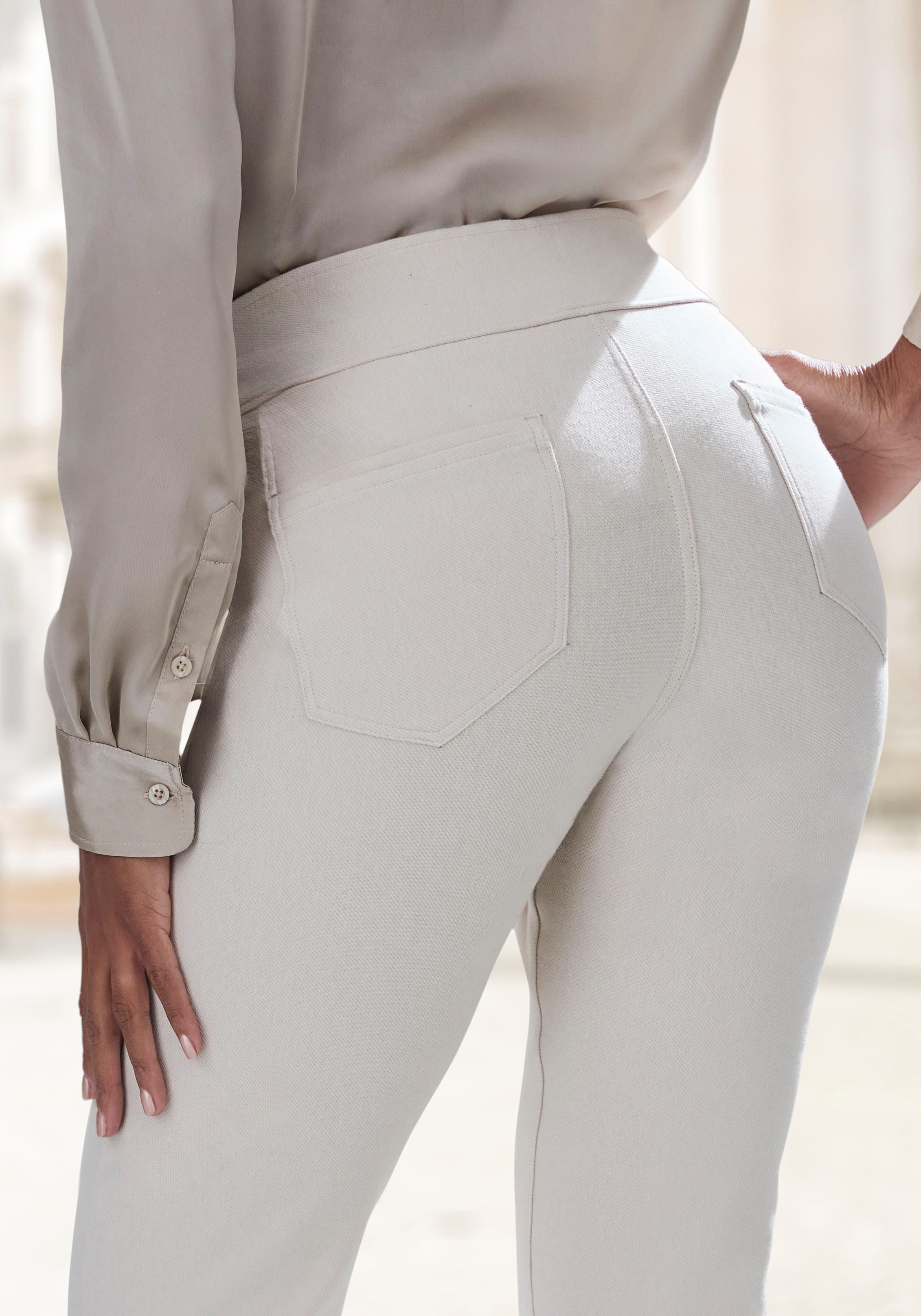 H.I.S Comfortbroek in jeanslook loungewear