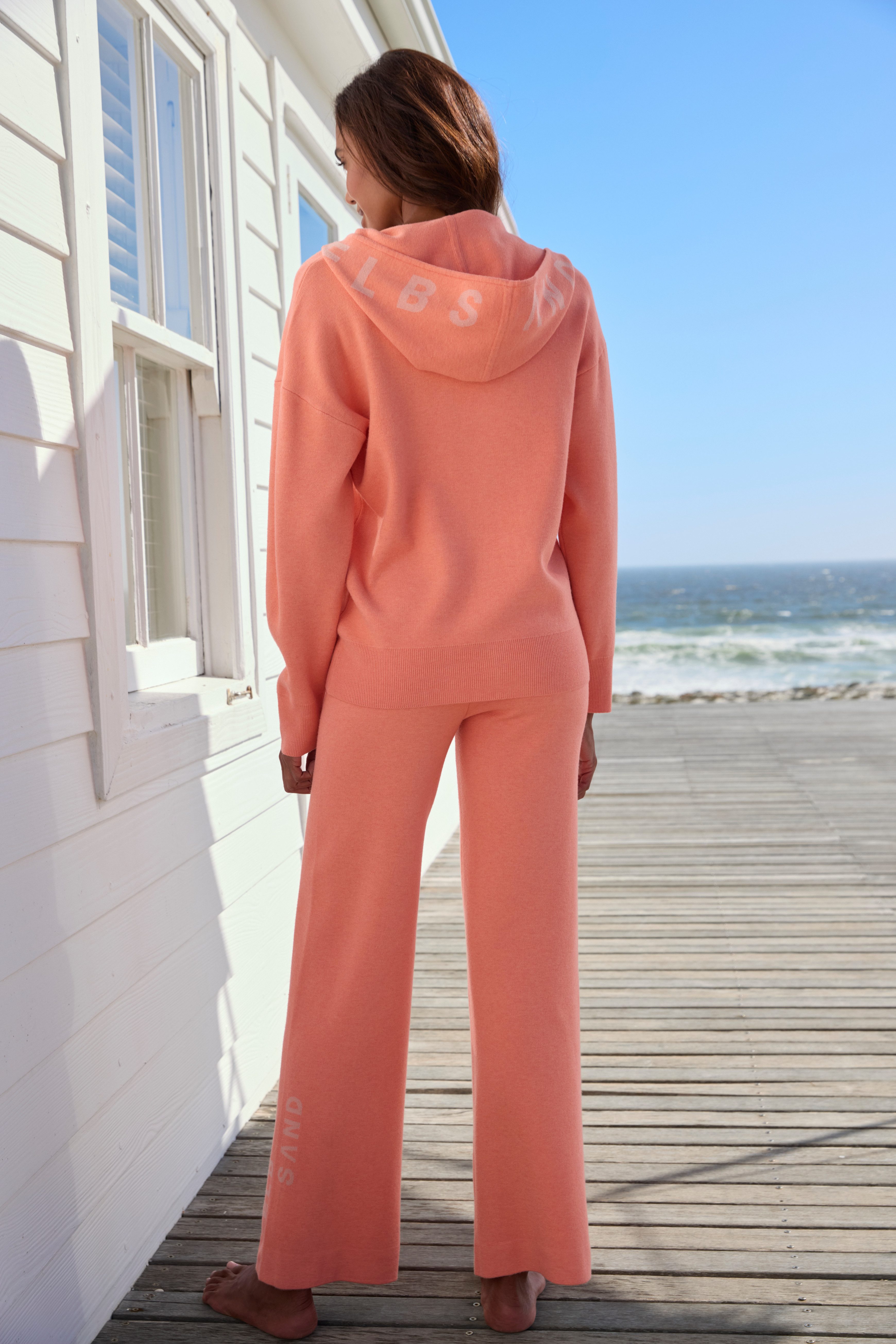 Elbsand Vest van hoogwaardig breiwerk, loungewear