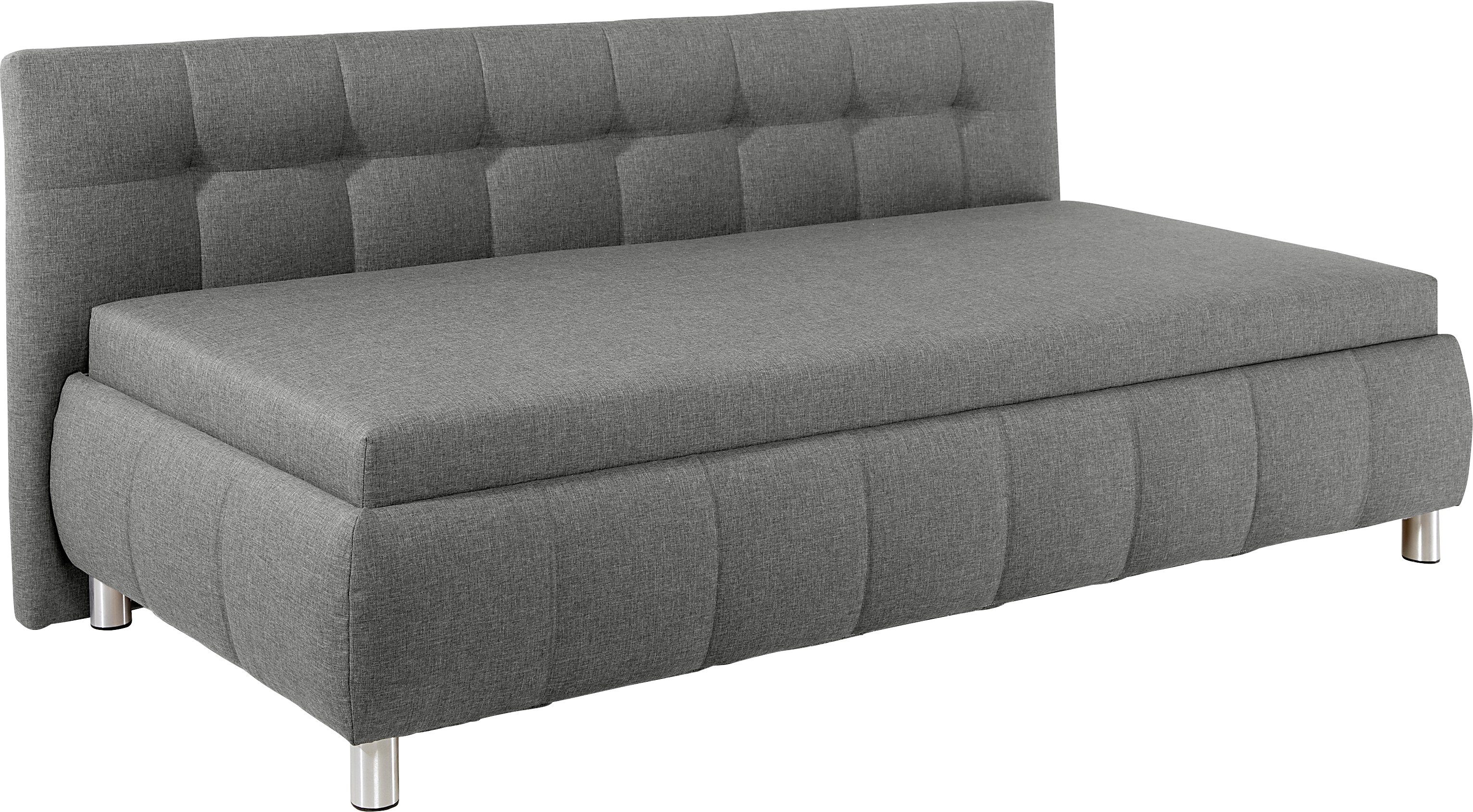 Maintal Bed Malea met bedkist, in 3 breedten, binnenvering- of bonell-matras ter keuze